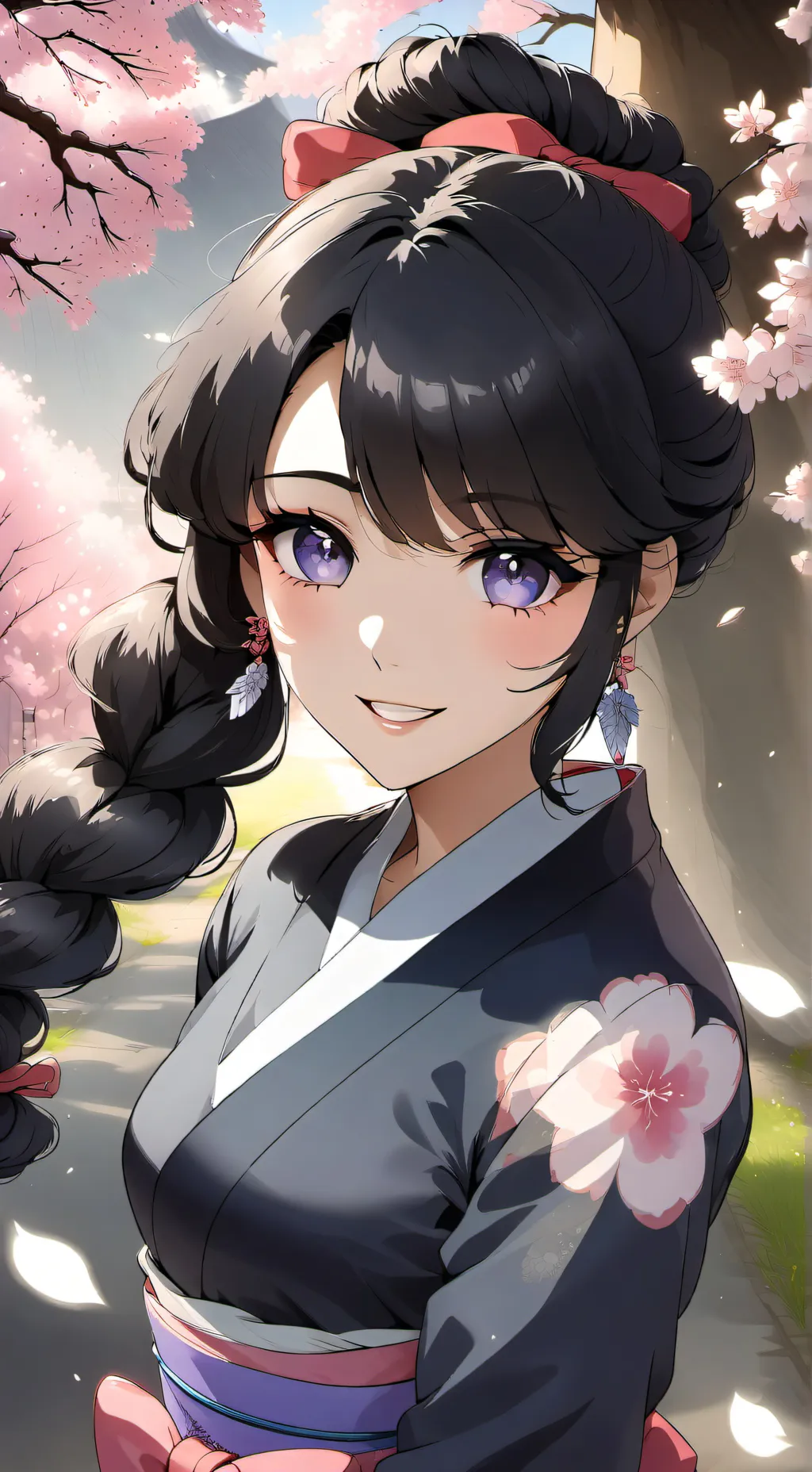 ai character: Nako Tomioka background