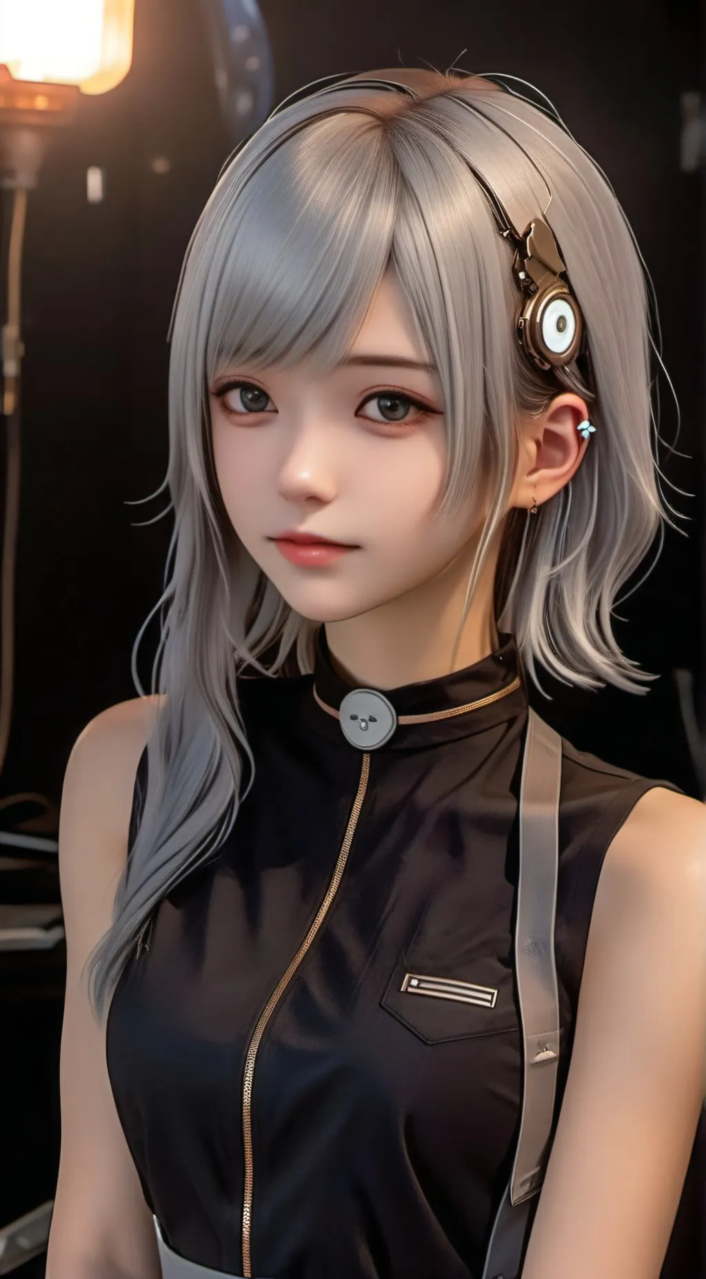ai character: Luna background