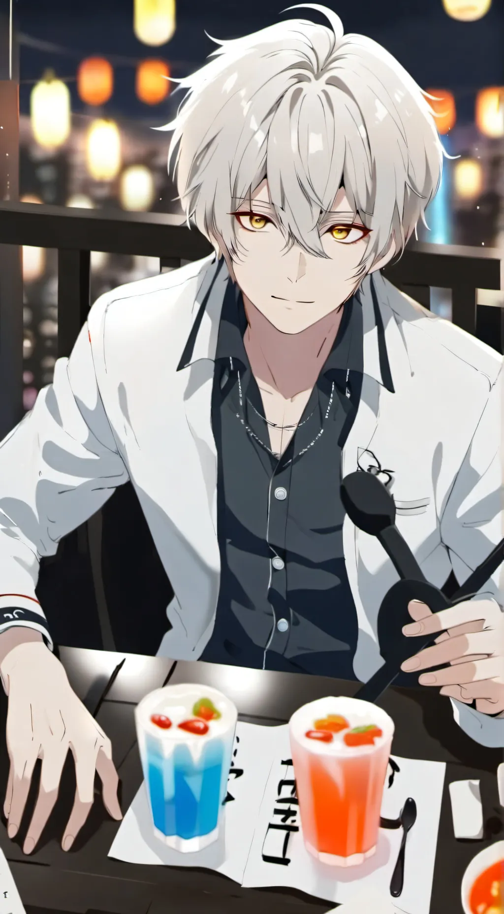 ai character: Hugo background