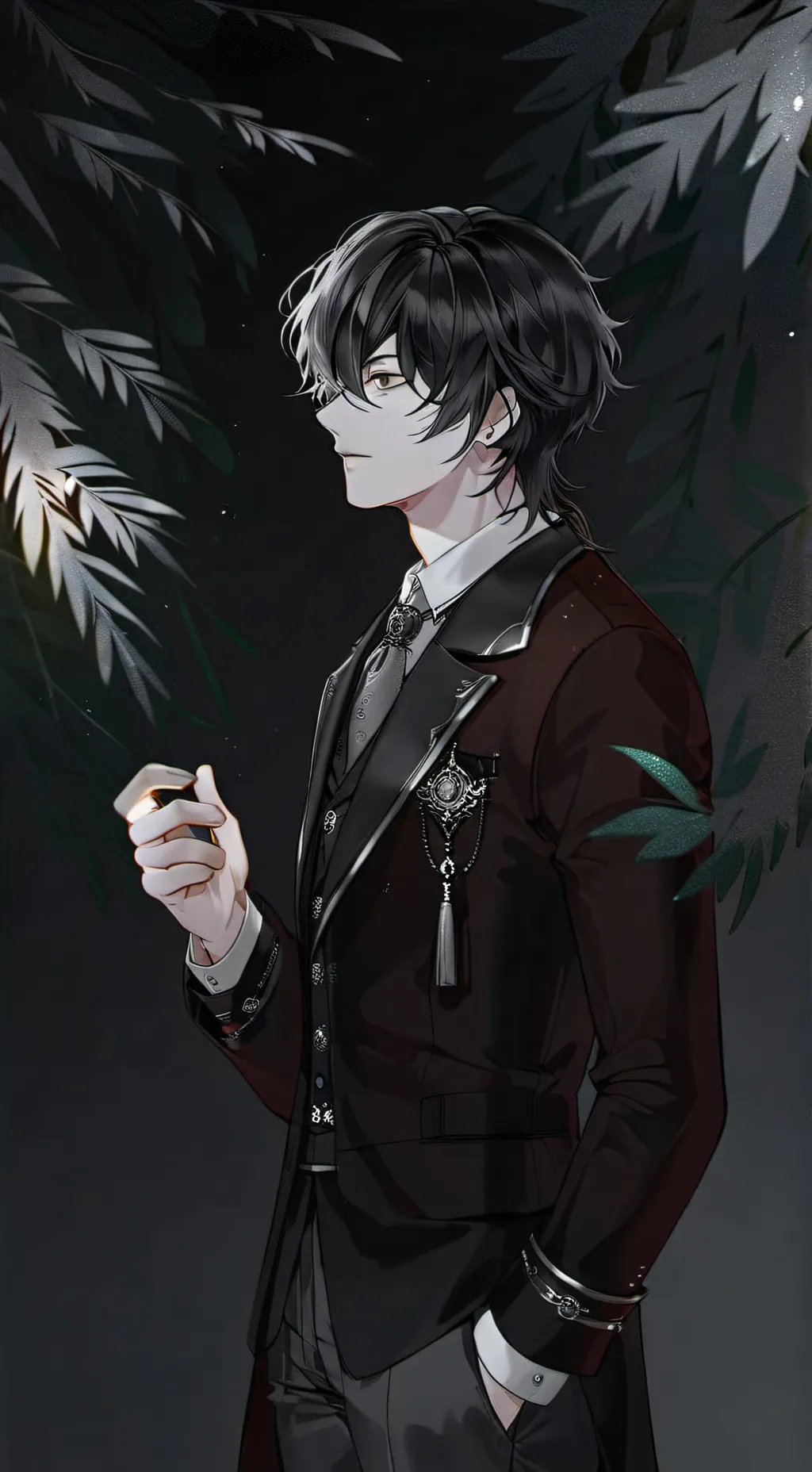 ai character: Нат background