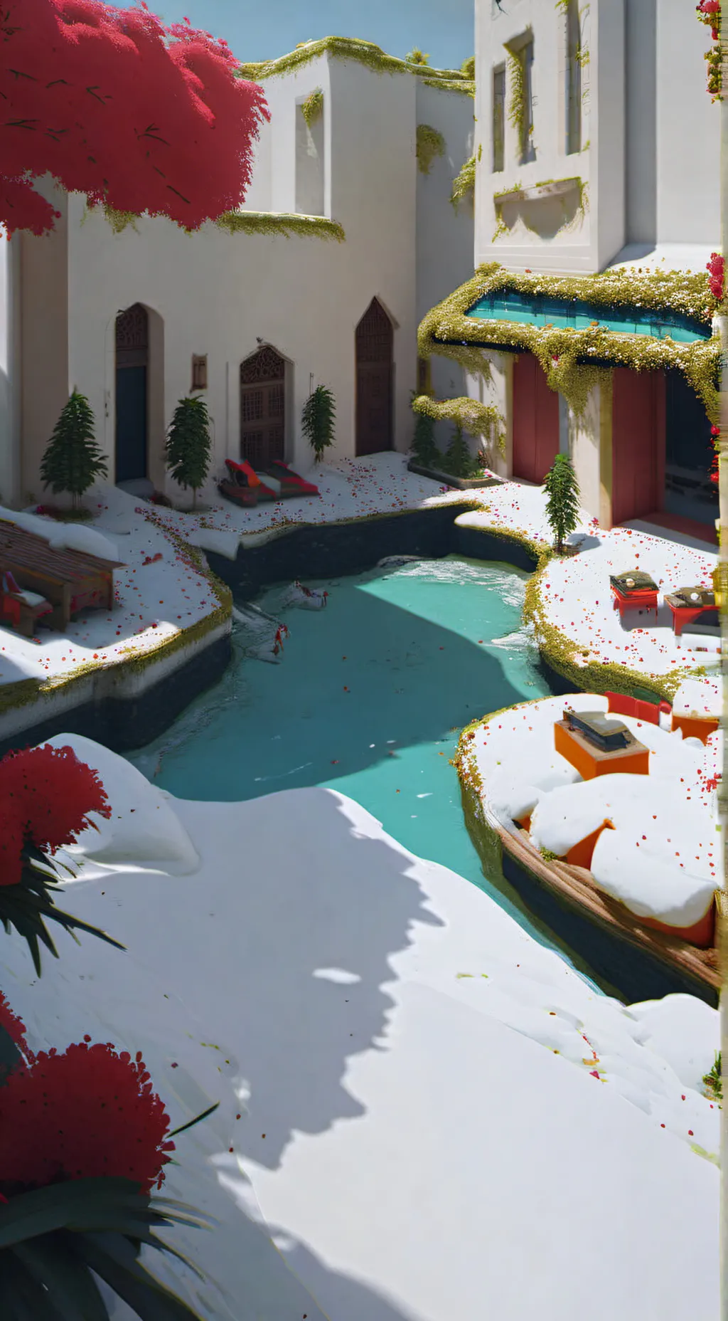 ai character: Navidad con todos background