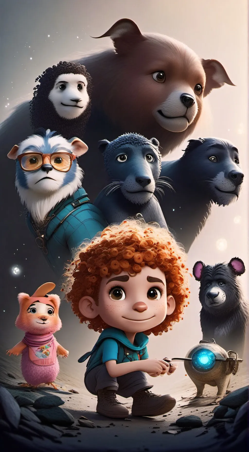 ai character: Cartoon All Stars background