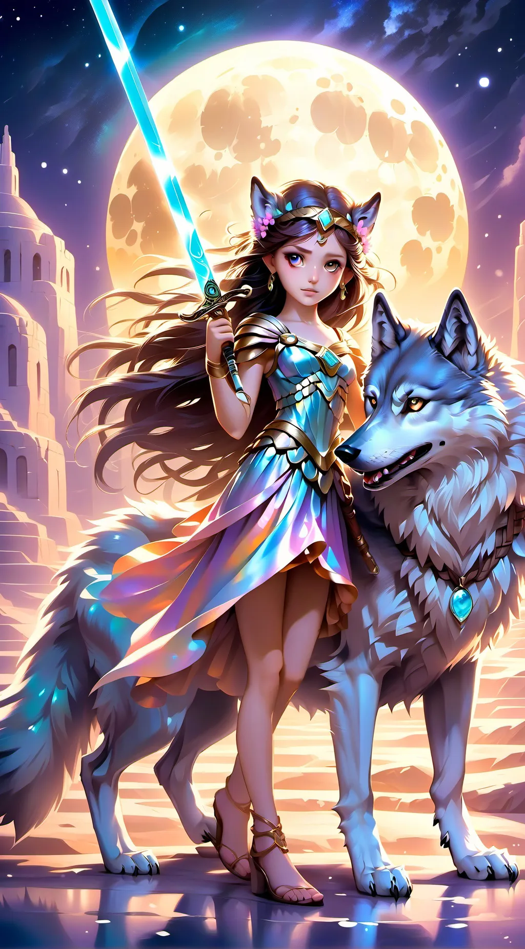 ai character: Ari Ruzomi background