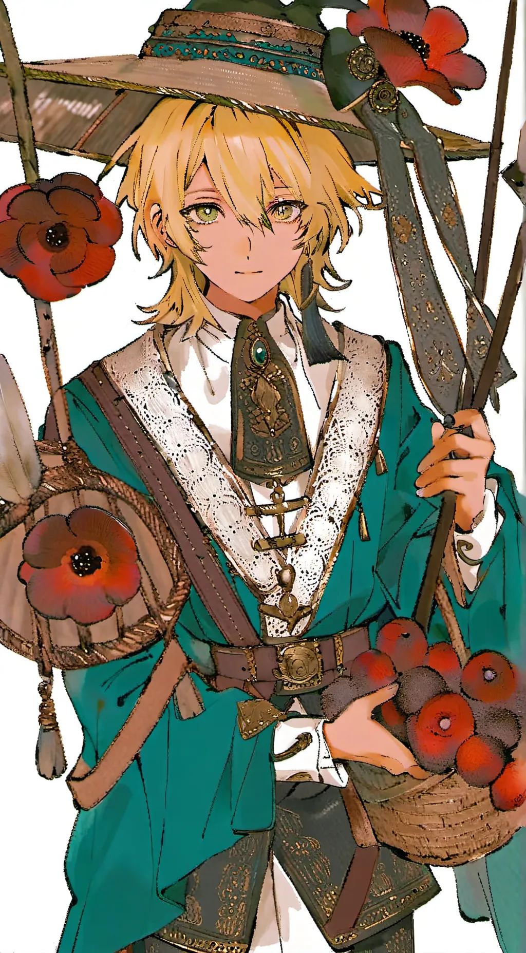 ai character: ash background