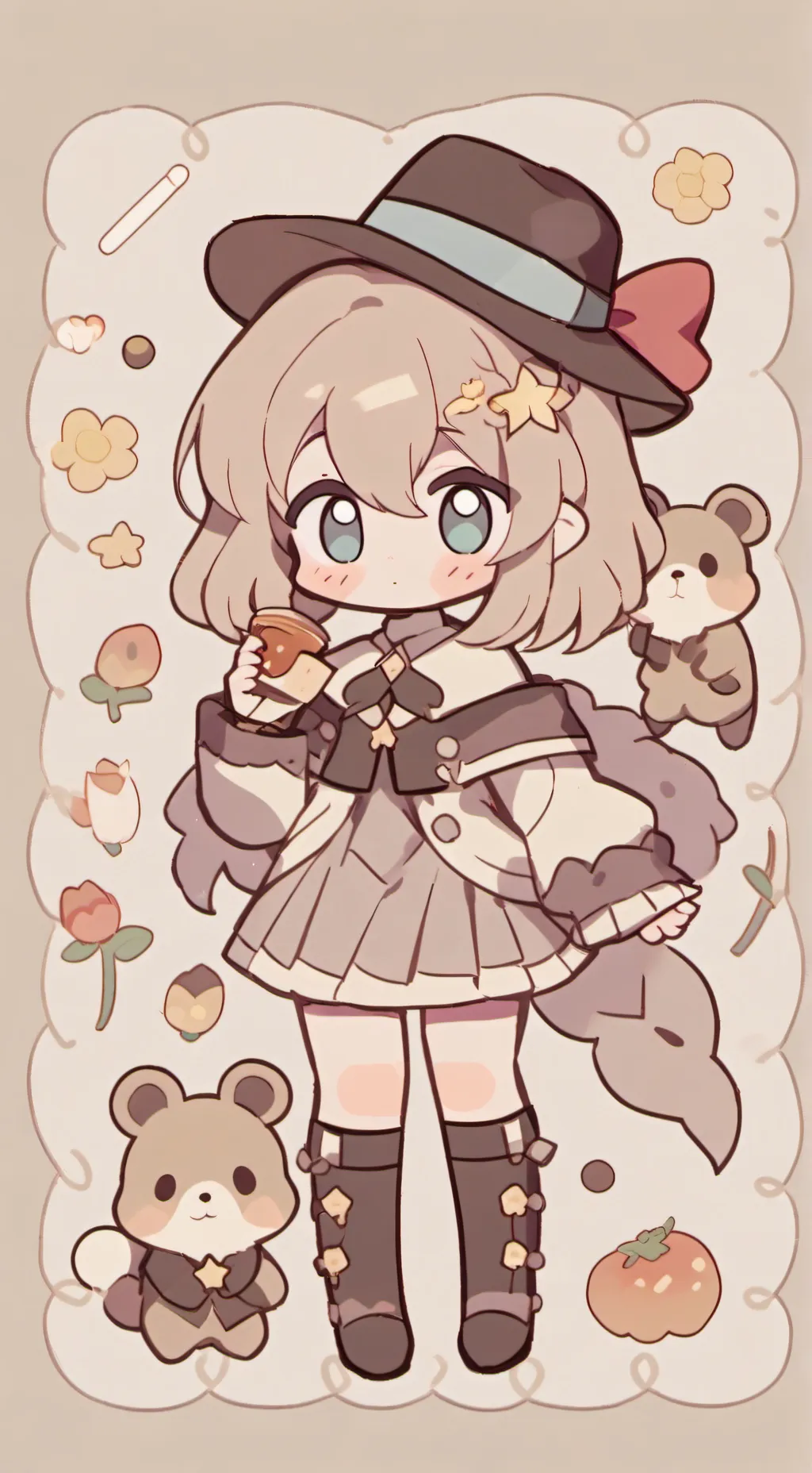 ai character: C.H English Family background