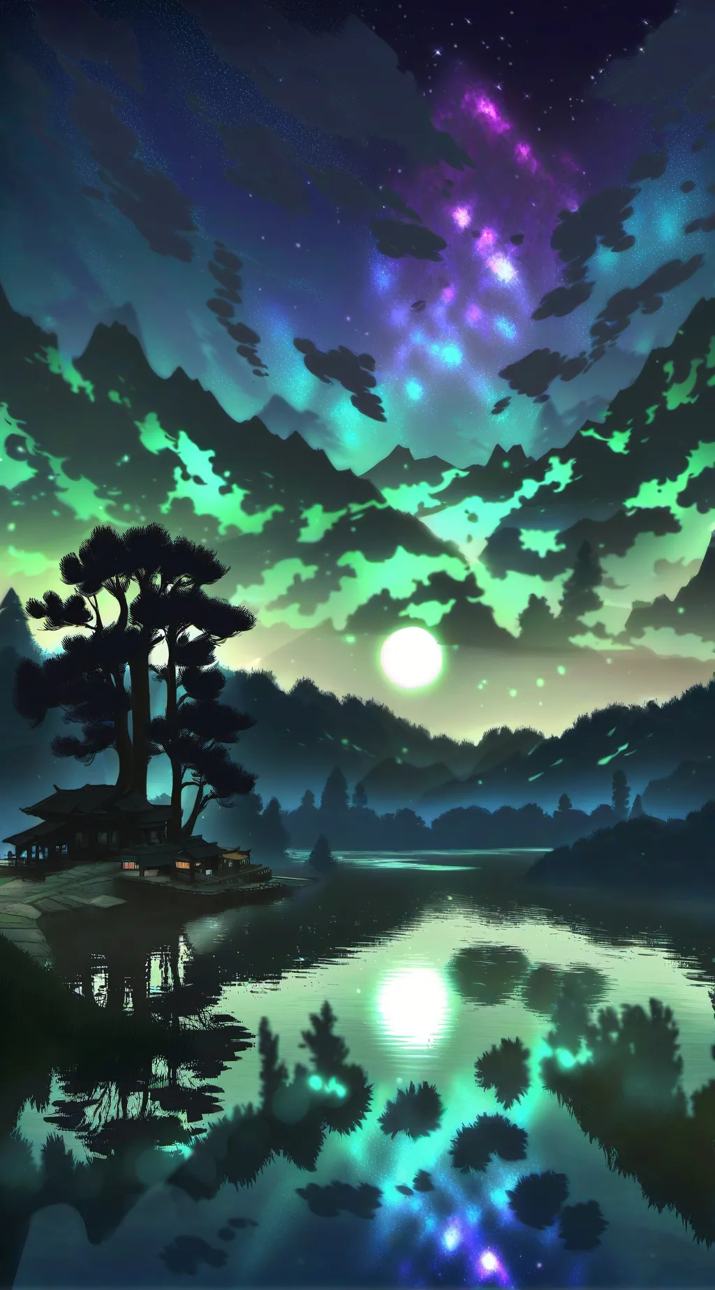 ai character: RadioApple  background