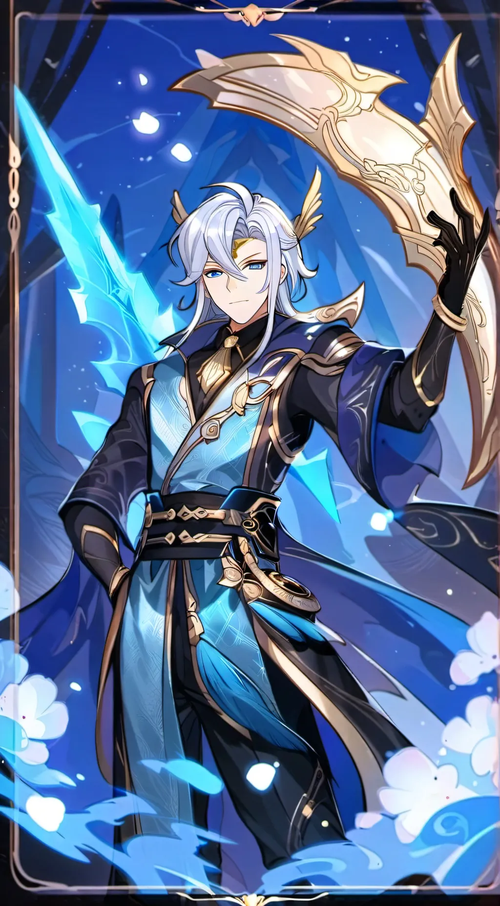 ai character: Neuvillette background