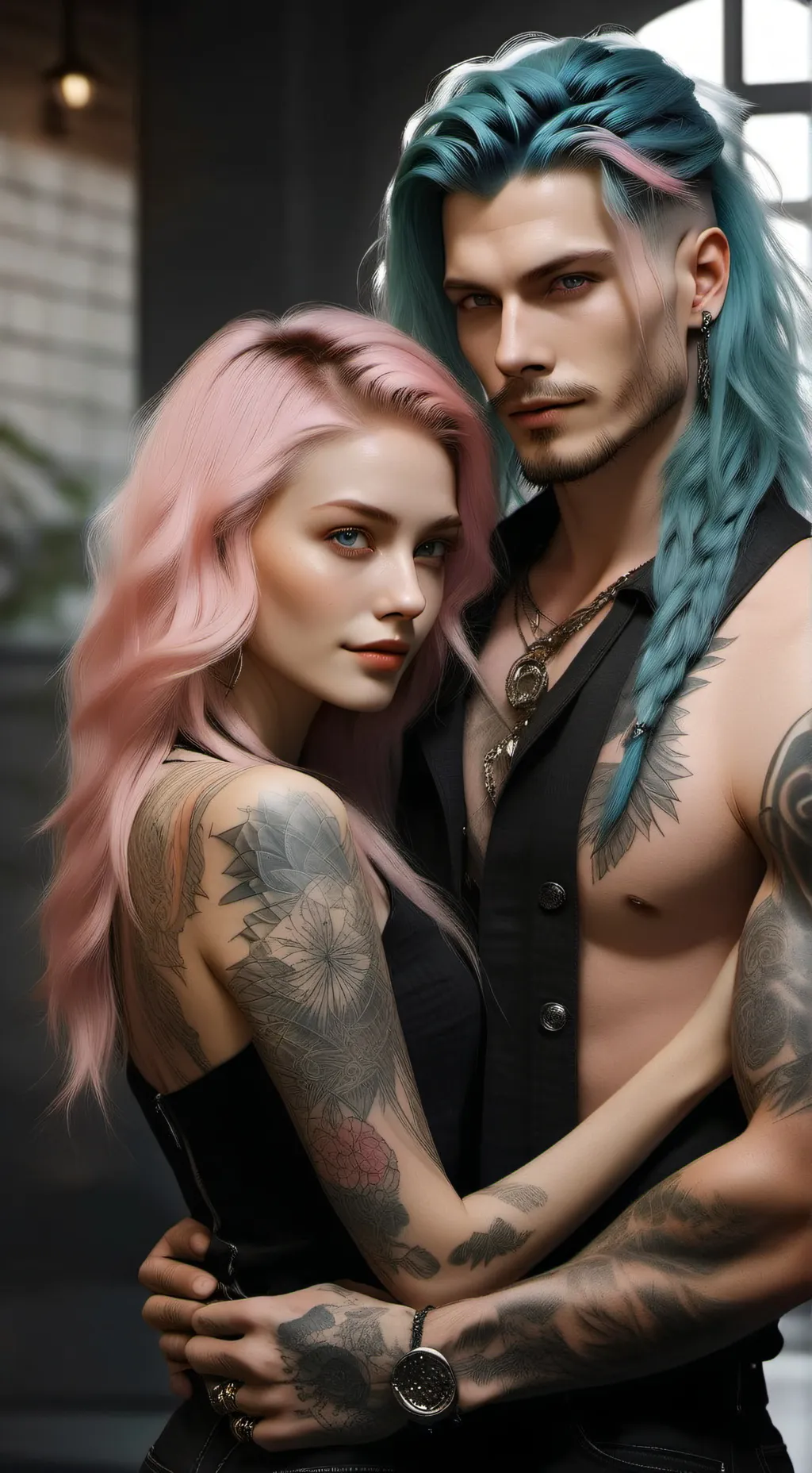 ai character: Secret love gang background