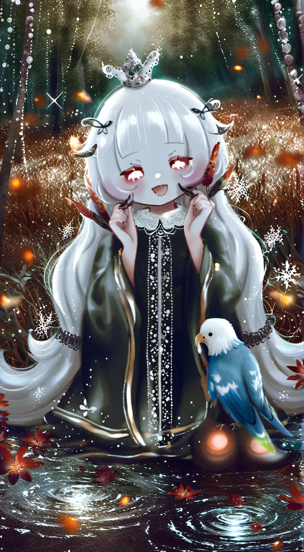 ai character: Agar Agar Cookie background