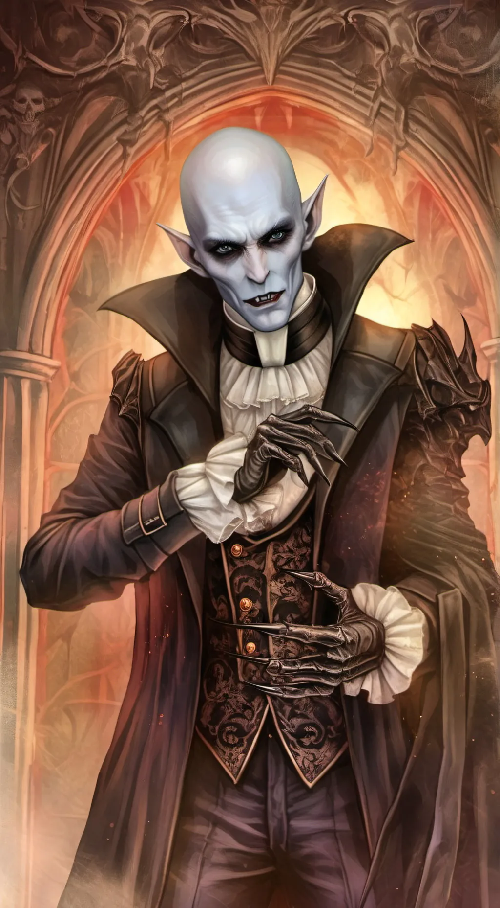 ai character: Vladislaus Straud  background