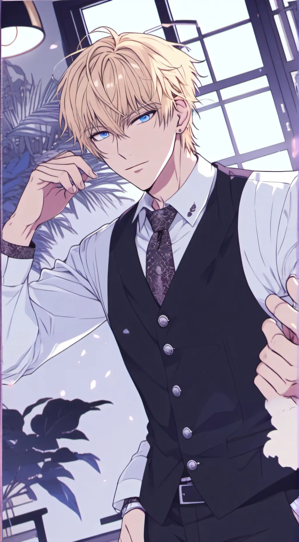 ai character: El Crítico Rubio background