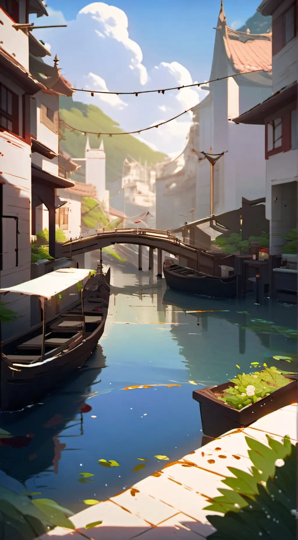 ai character: kny background