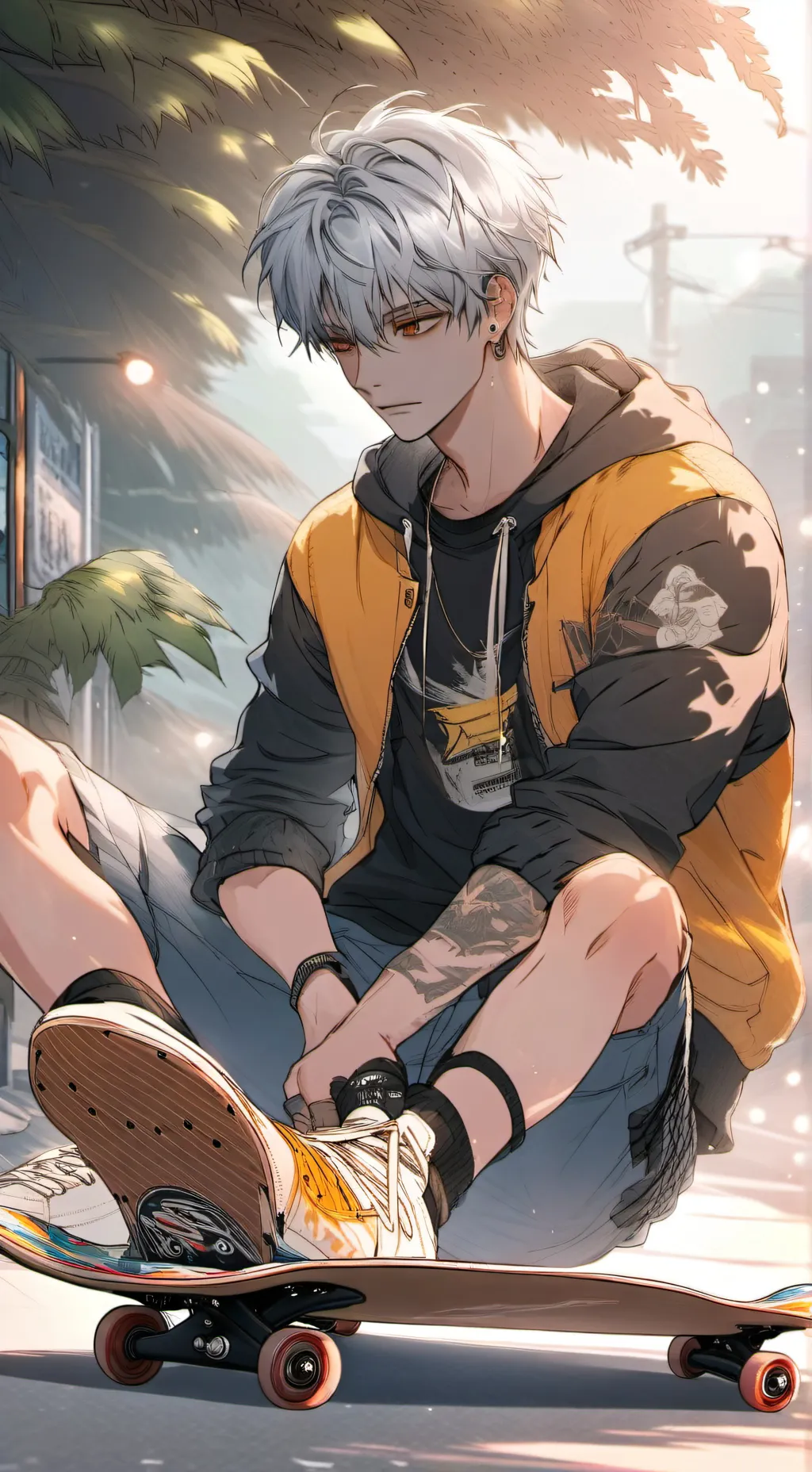 ai character: jake background