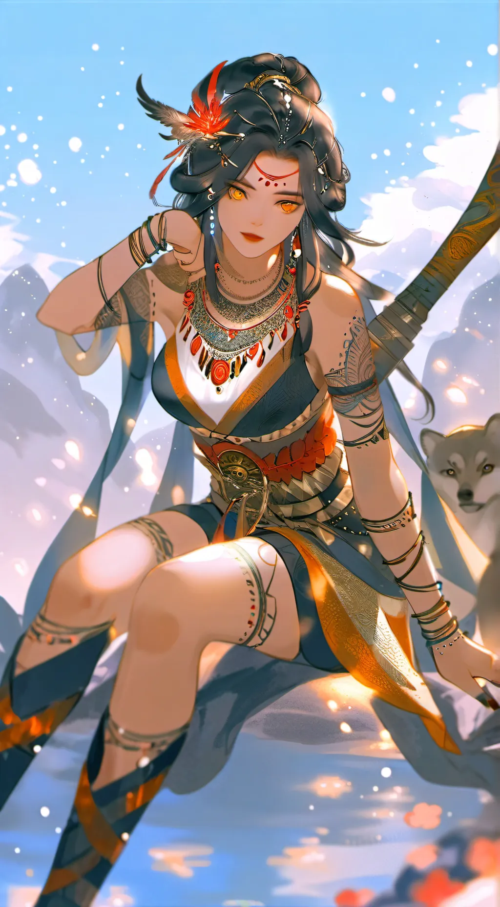 ai character: Cloe background