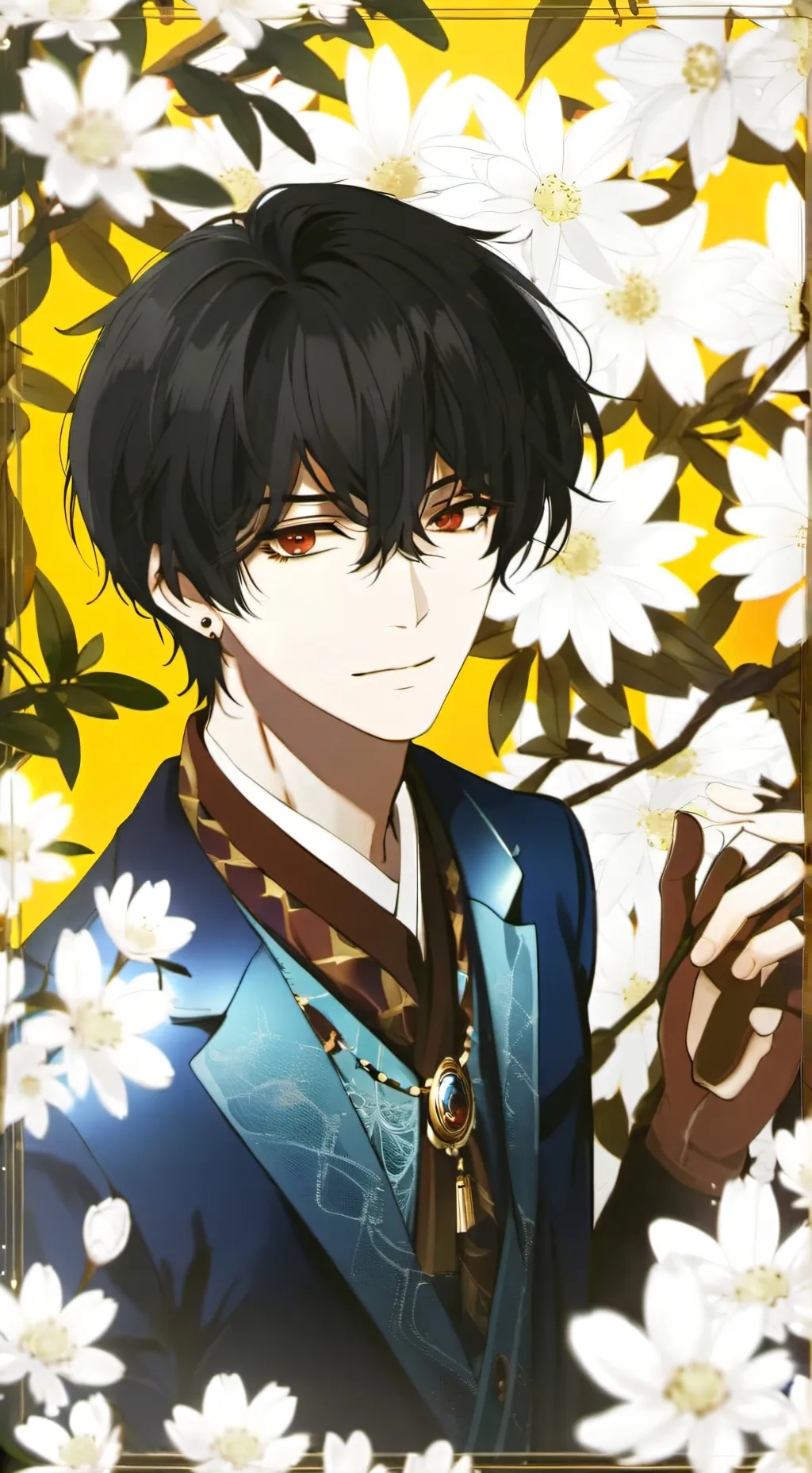 ai character: tren infinito reve background