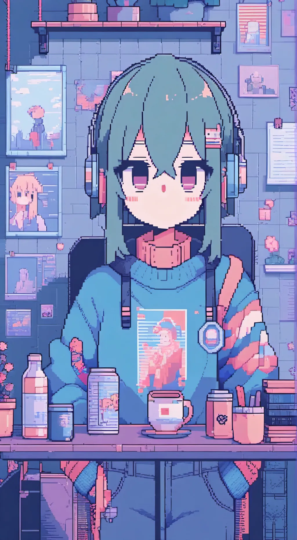 ai character: kiss count background