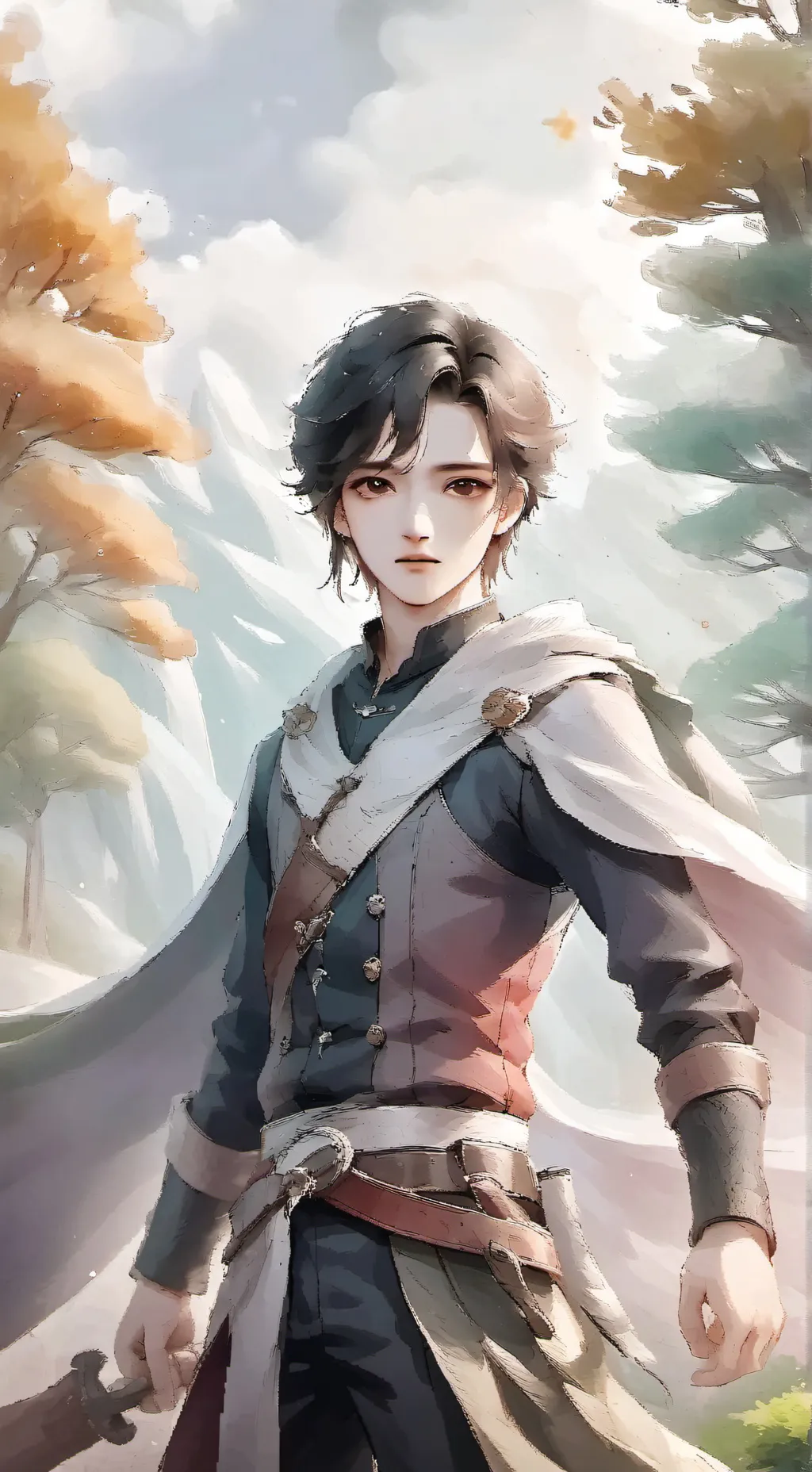 ai character: david background