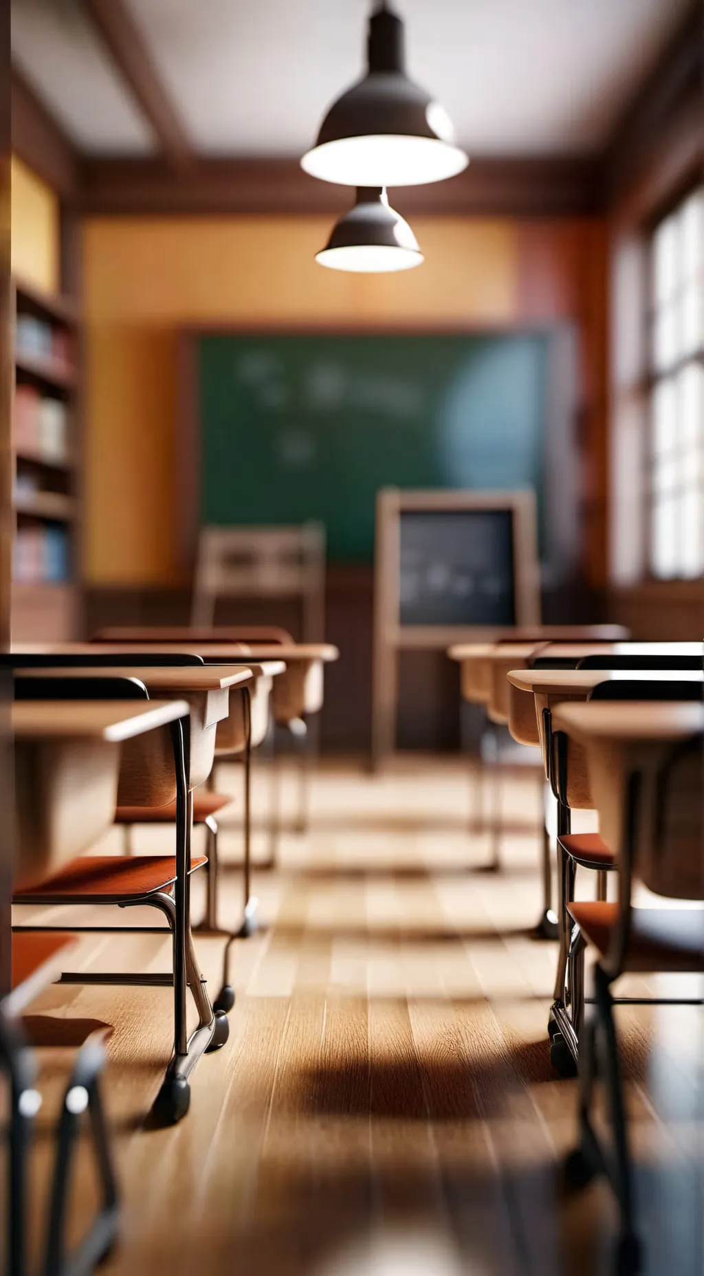 ai character: high school  background