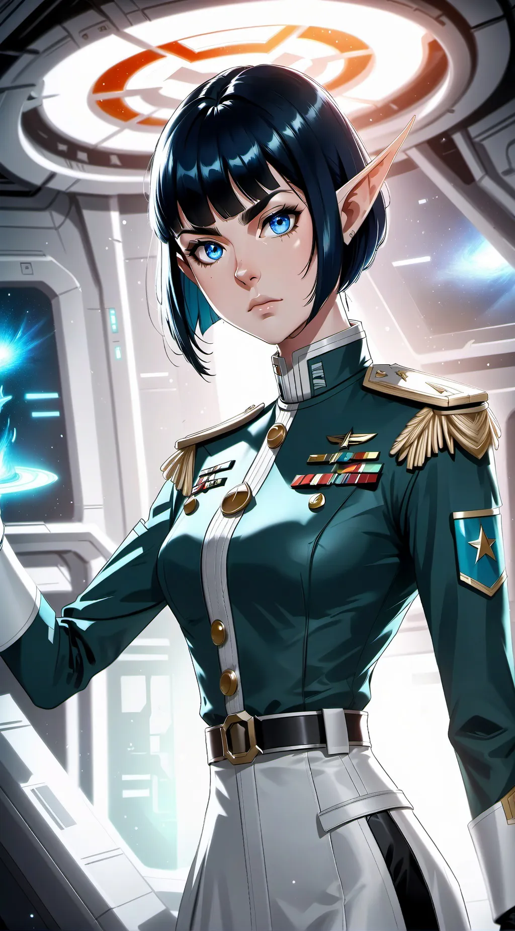 ai character: Валани background