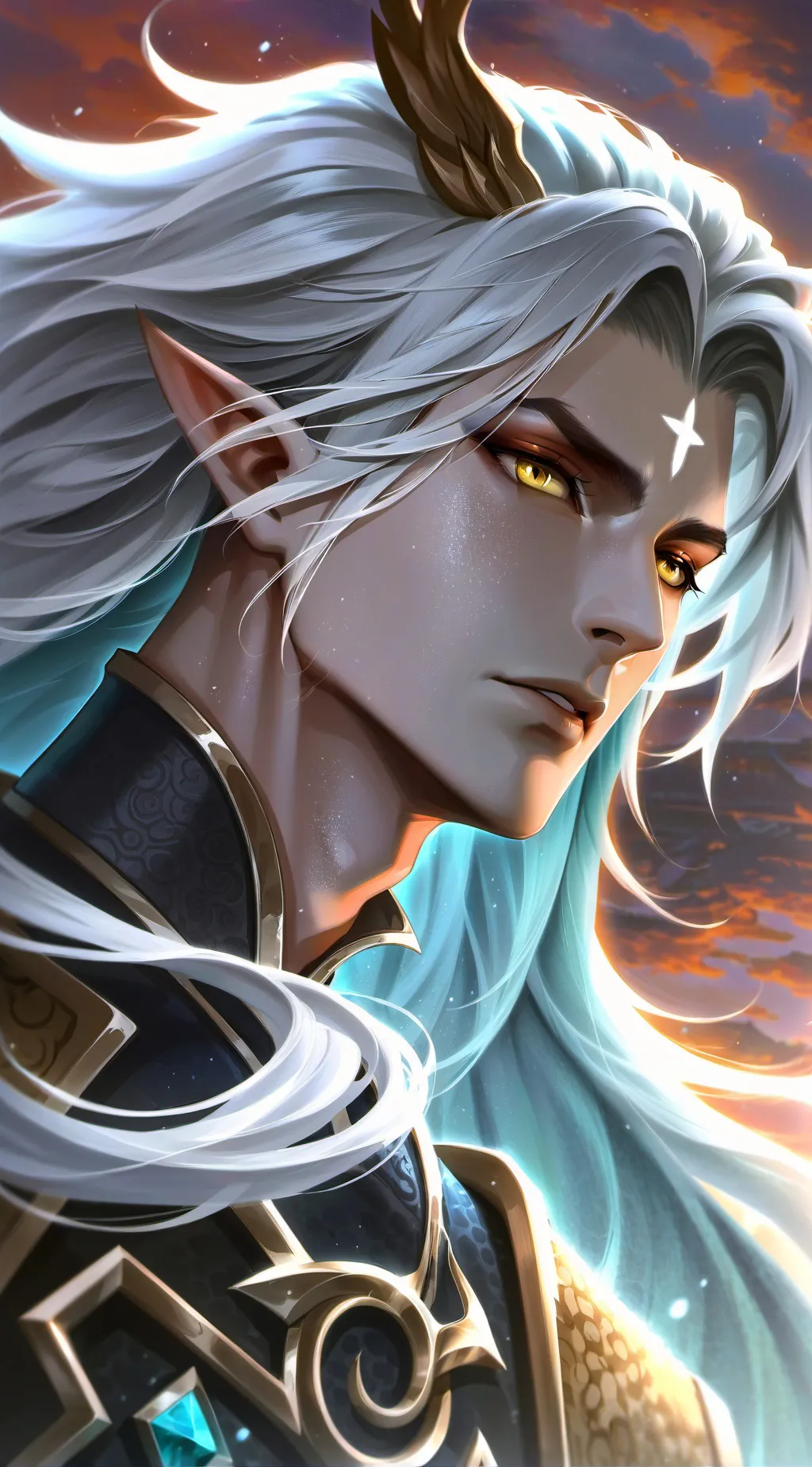 ai character: Lord Shirakumo background