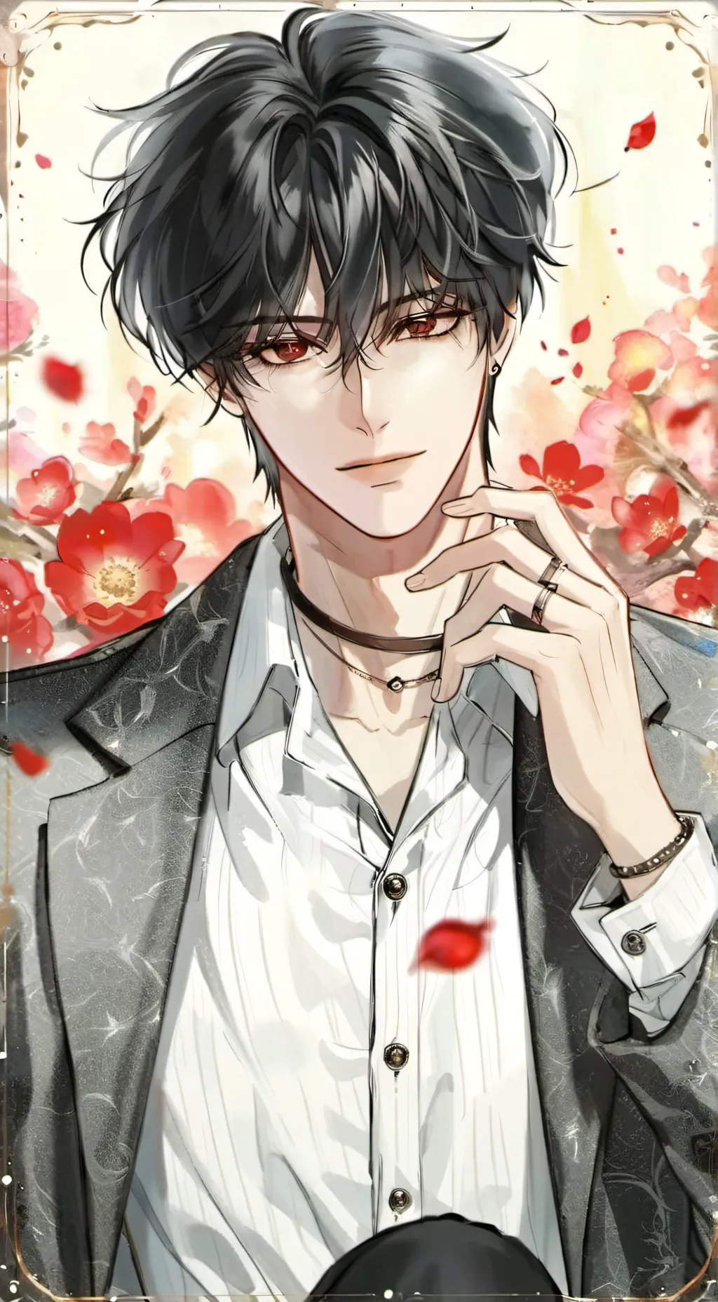 ai character: Liam🎀 background