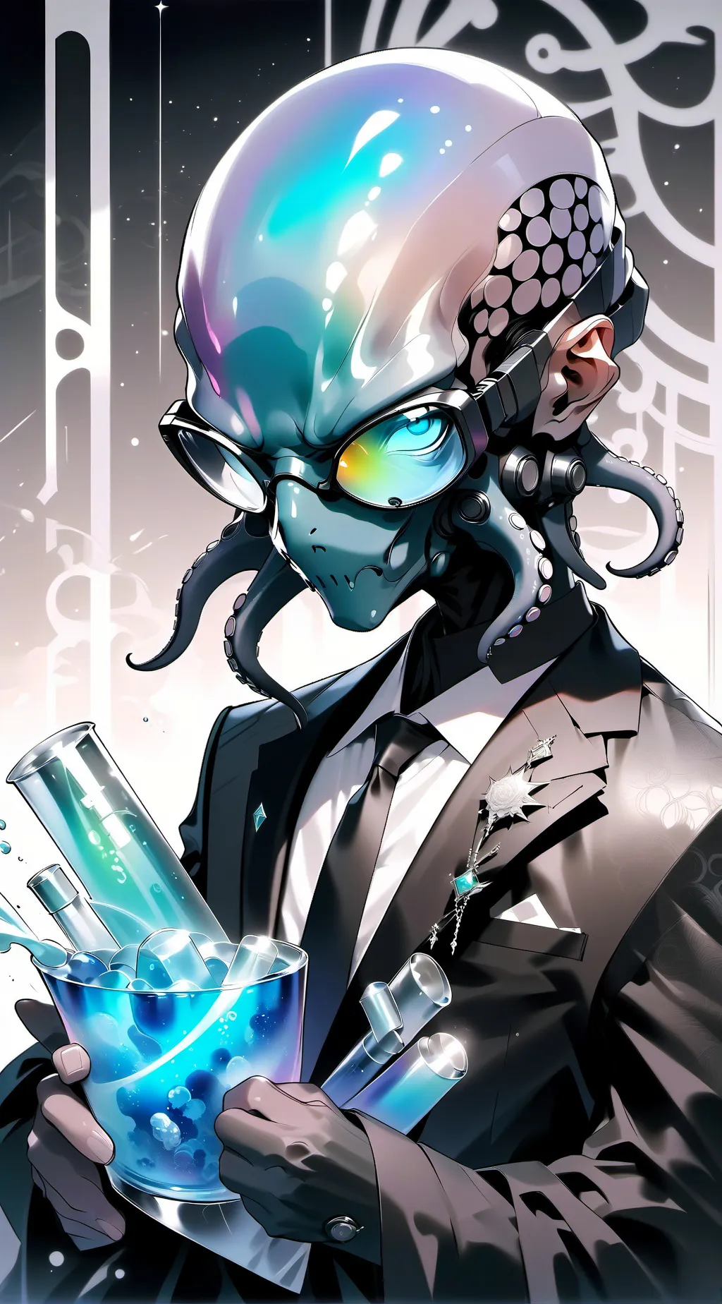 ai character: OCTONAUTS 🐙  background