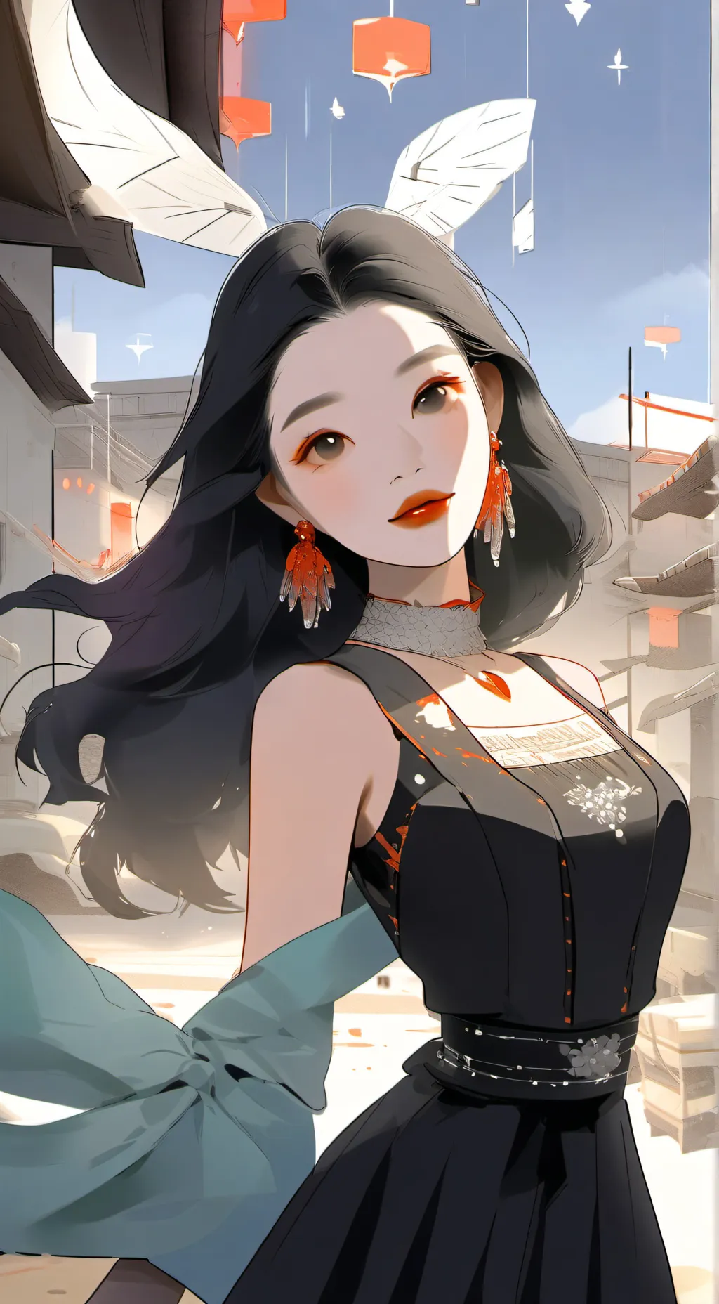 ai character: les amis  background