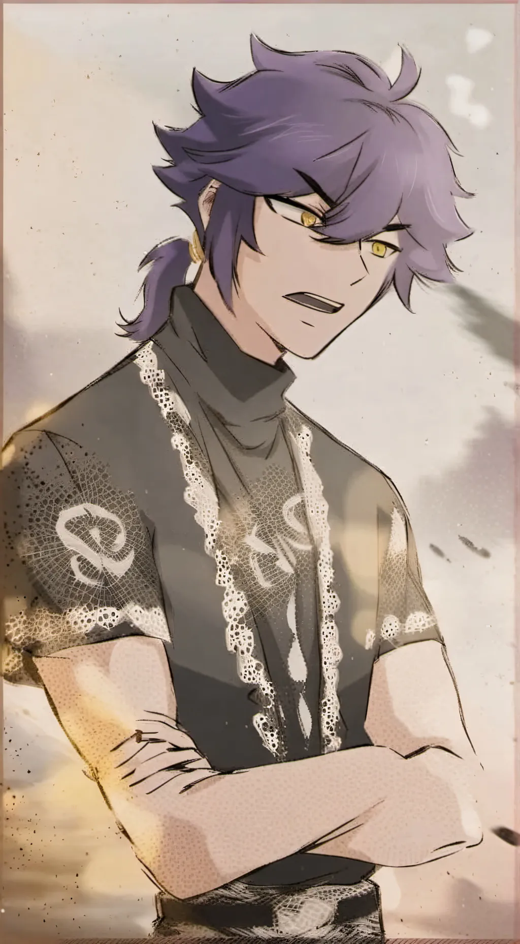 ai character: пик background