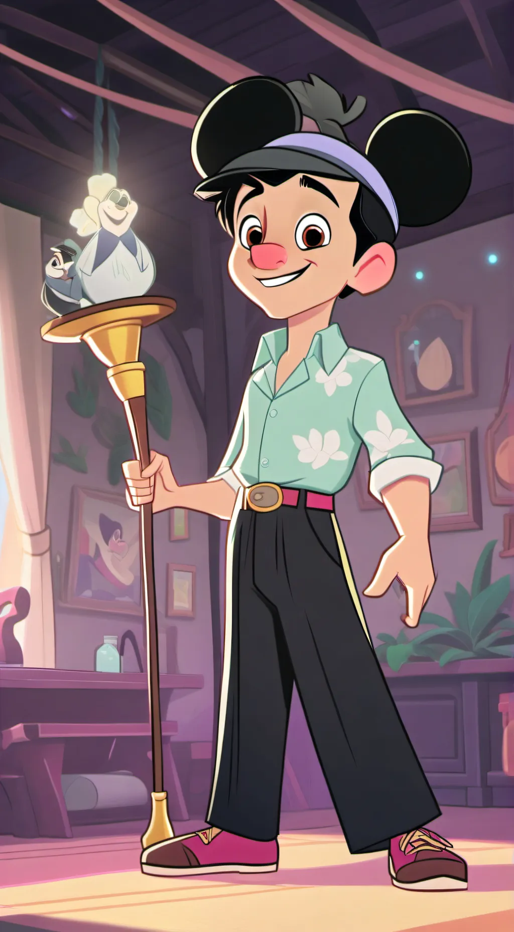 ai character: Pedro (petey)  background