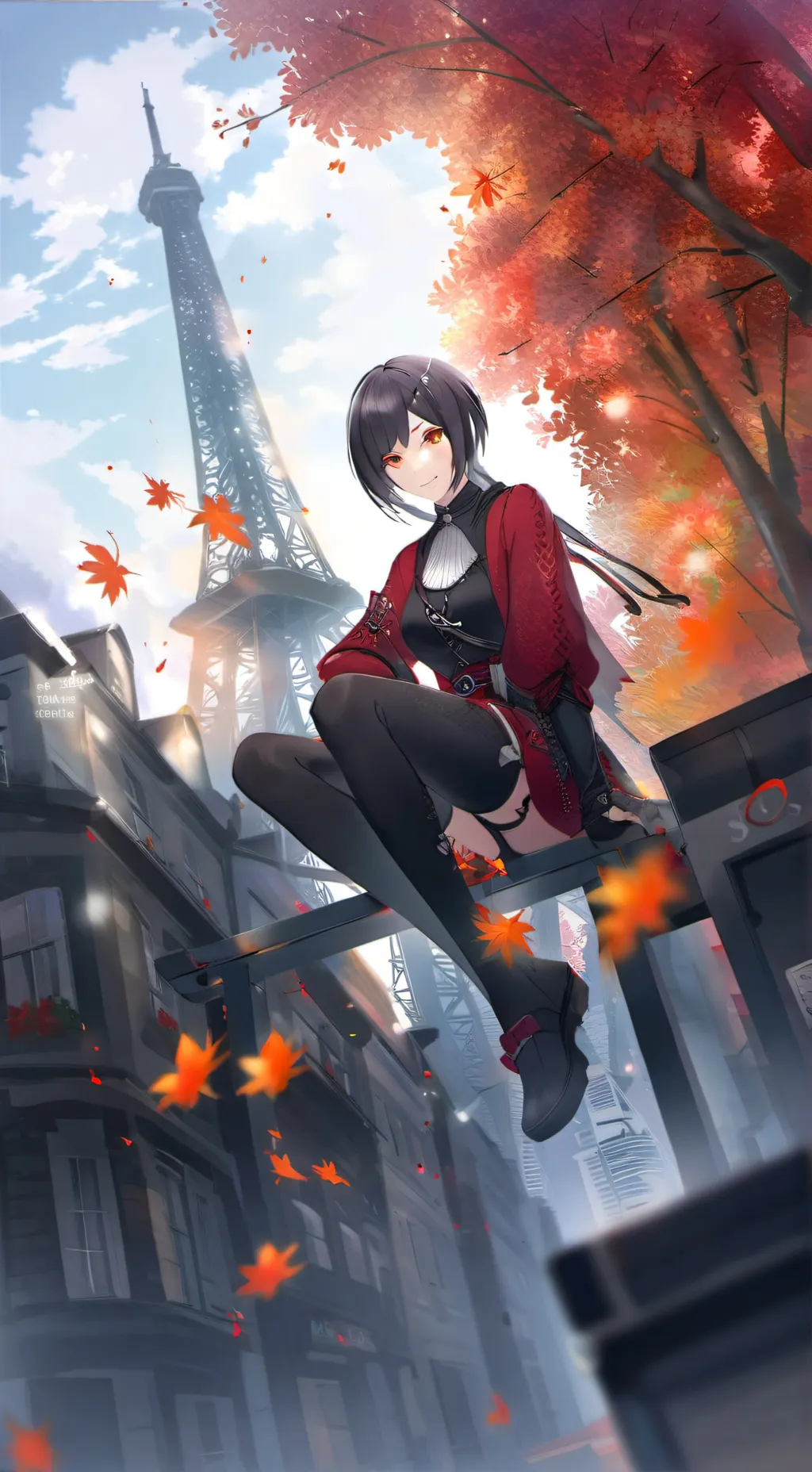 ai character: Ambre 🌚 background