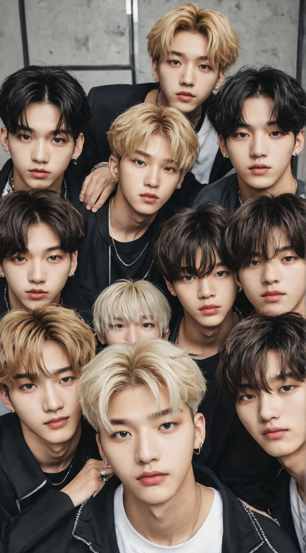 ai character: stray kids background