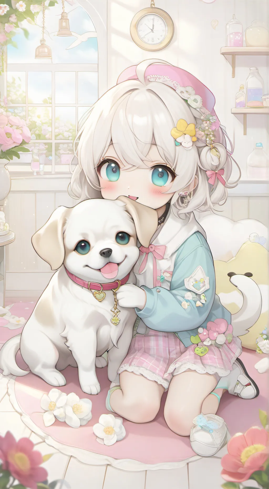 ai character: dolly  background