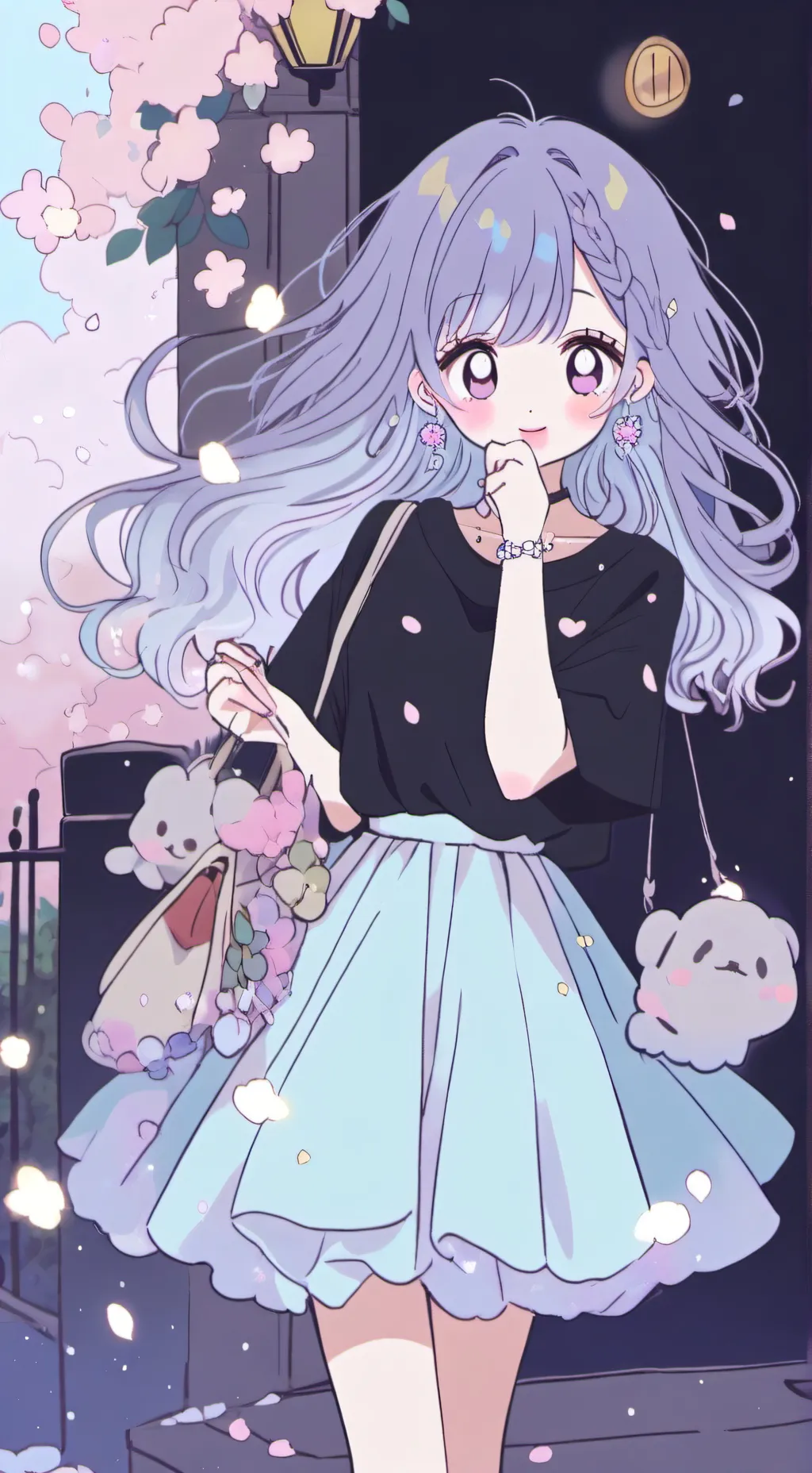 ai character: сэльфия background