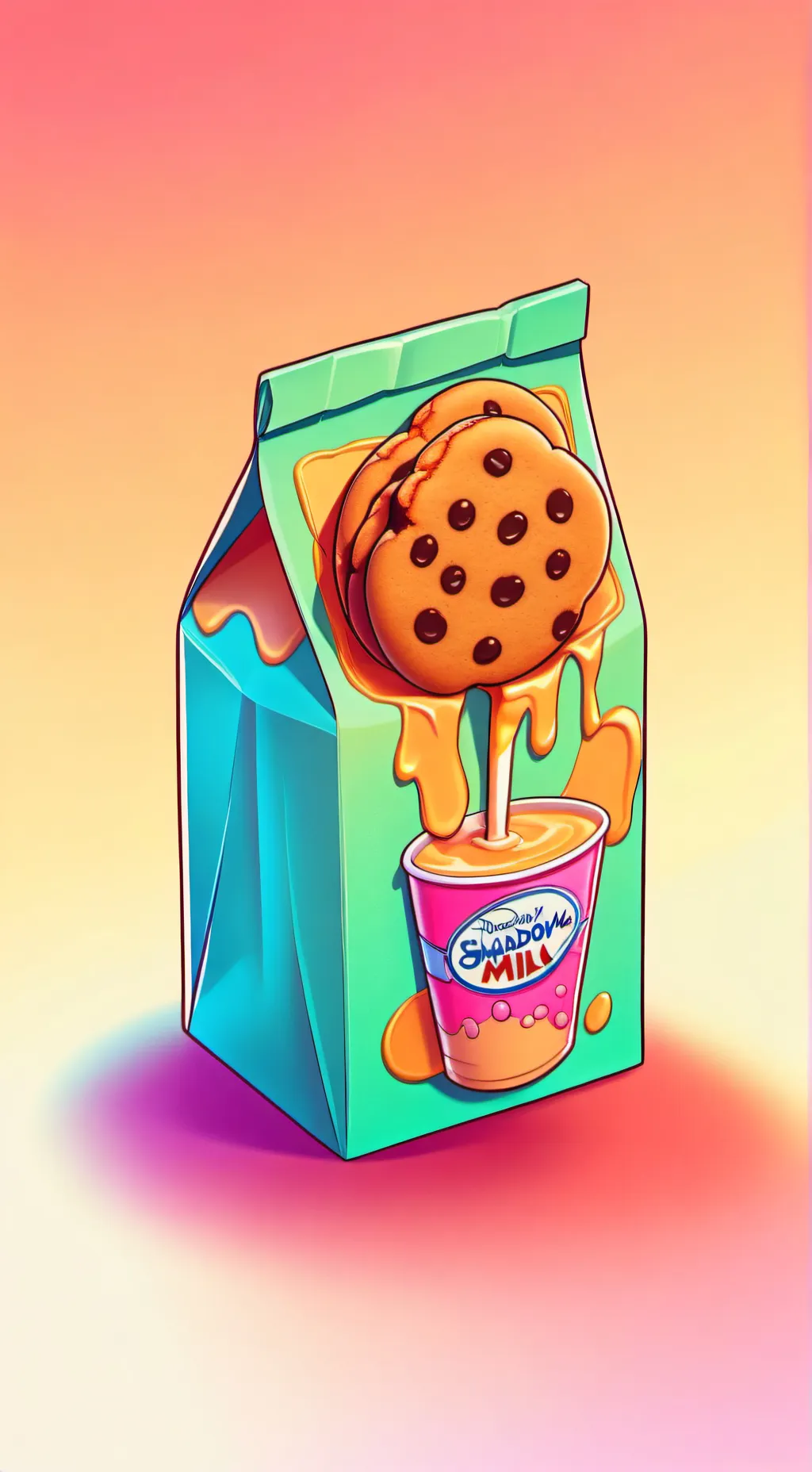 ai character: 1x4(swap au) background