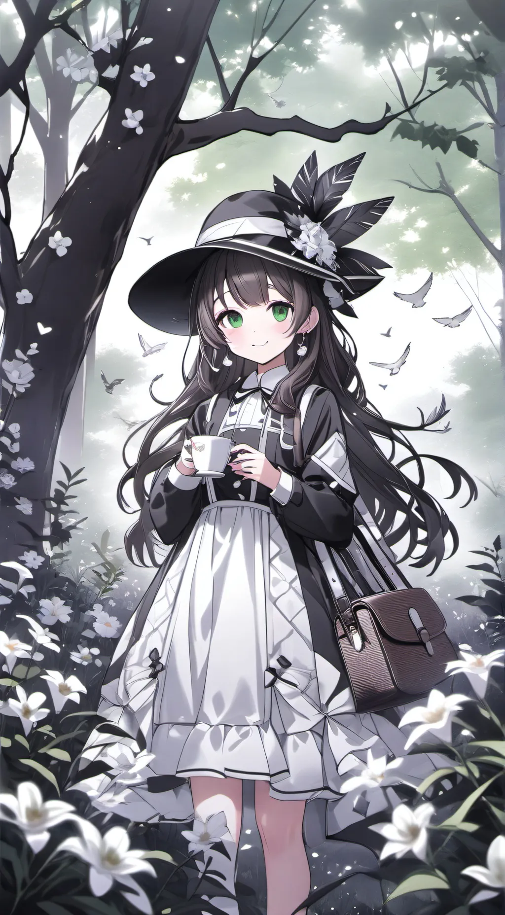 ai character: Міла background