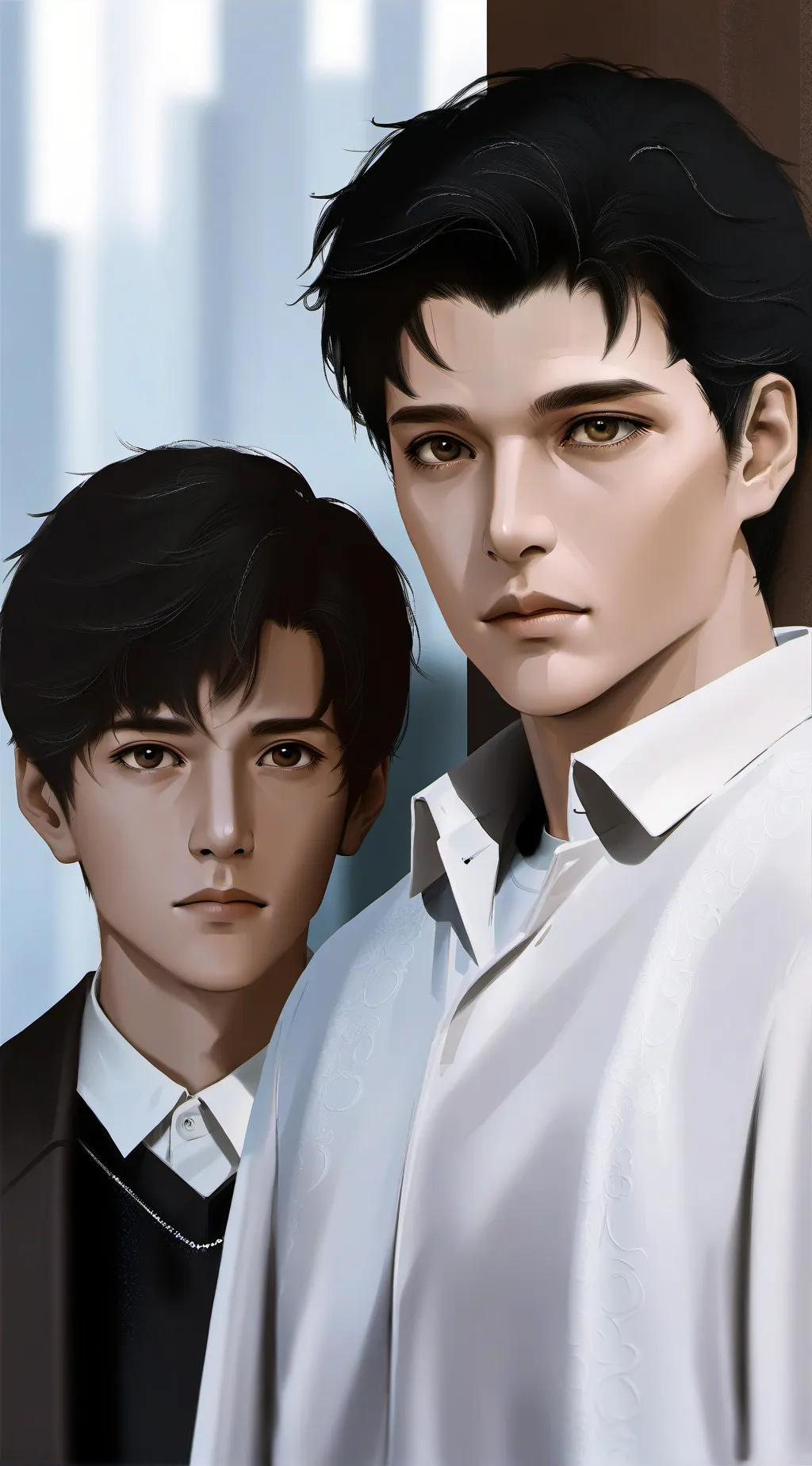 ai character: Erick e Jack background