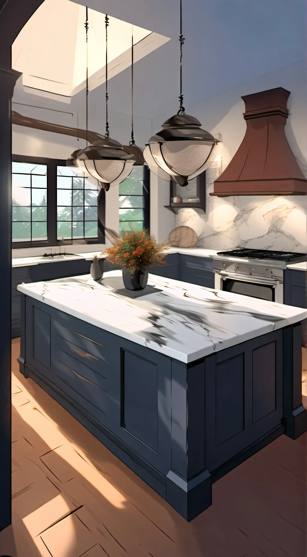 ai character: MHA bake challenge background