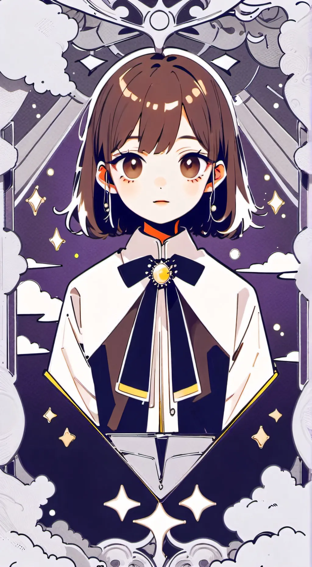 ai character: 𝒜𝓃𝒶 background