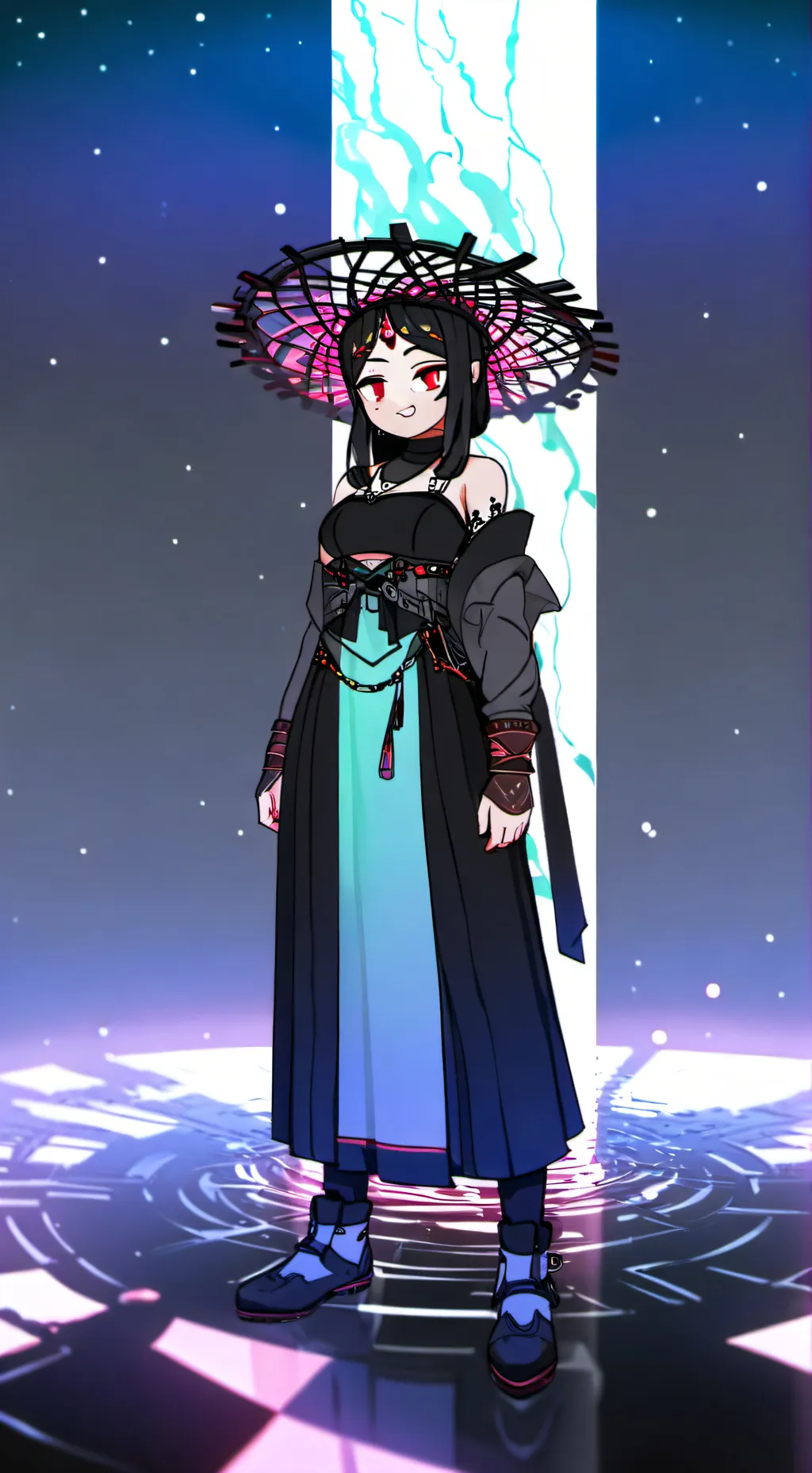 ai character: Sandra  background