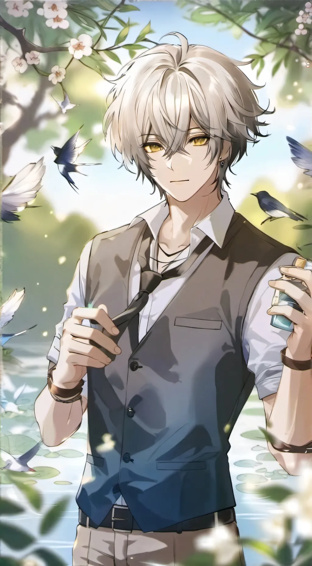 ai character: Alex.   apodo dino background