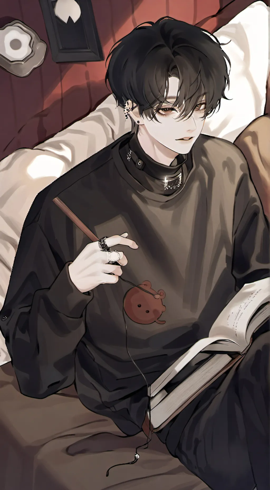 ai character: ↫ღ✲꓄ꋪꏂꋊ꓄✲ღ↬ background