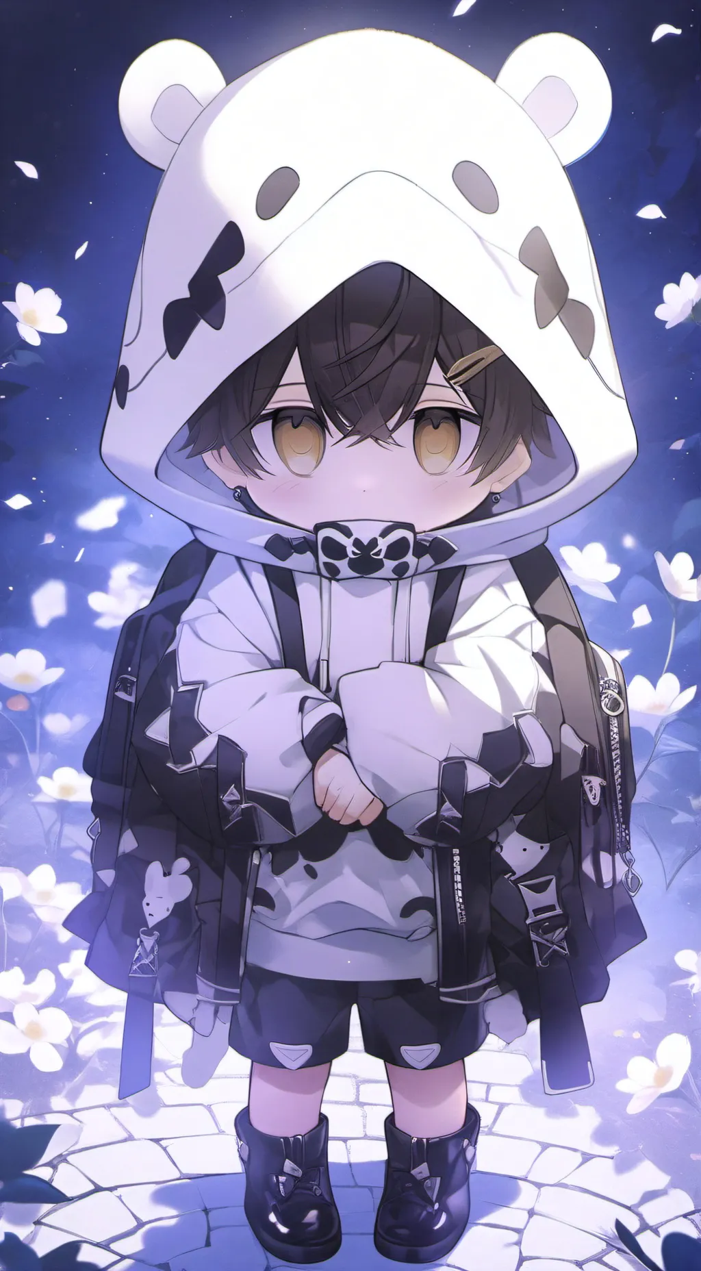 ai character: hunter background