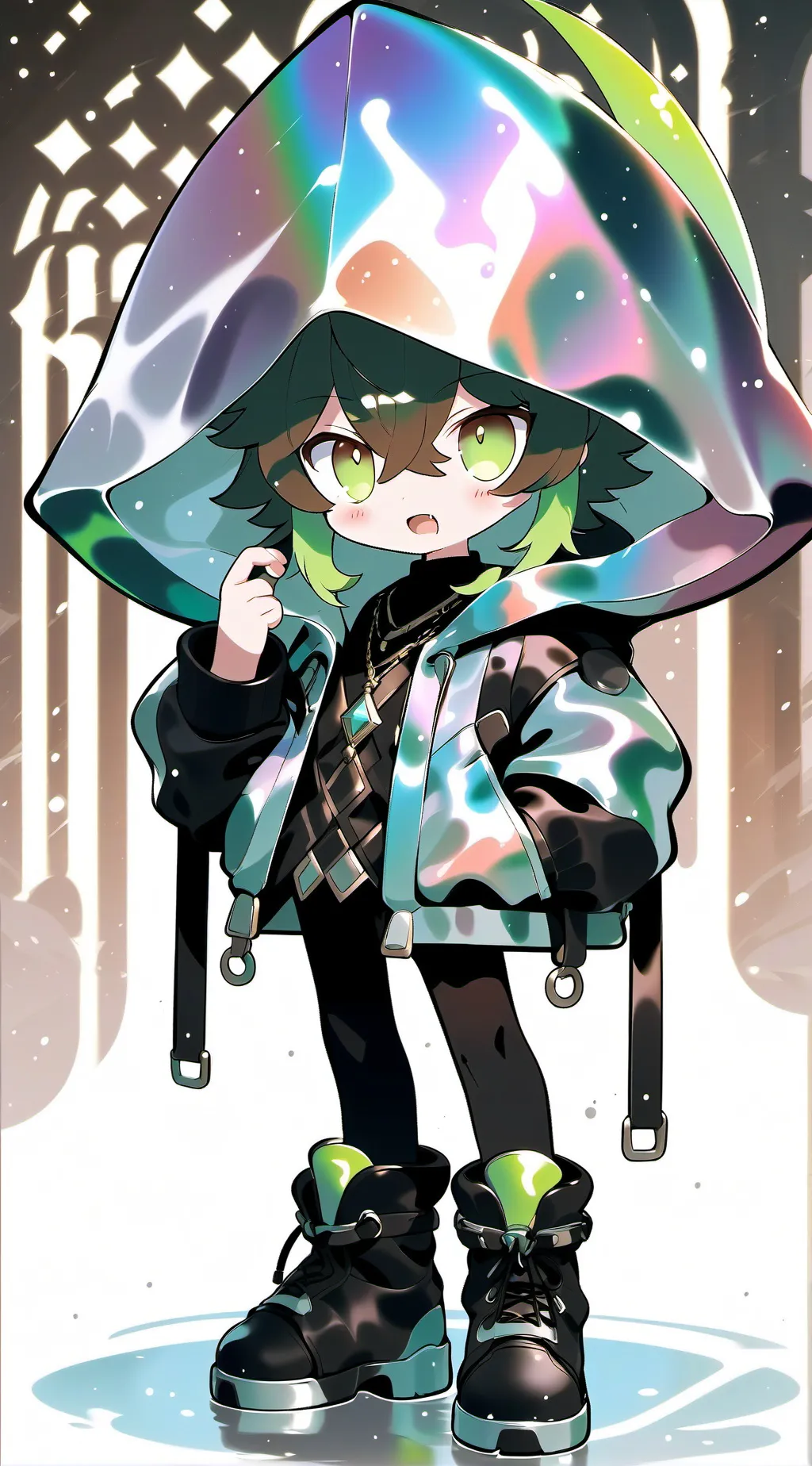 ai character: Darry in a room background