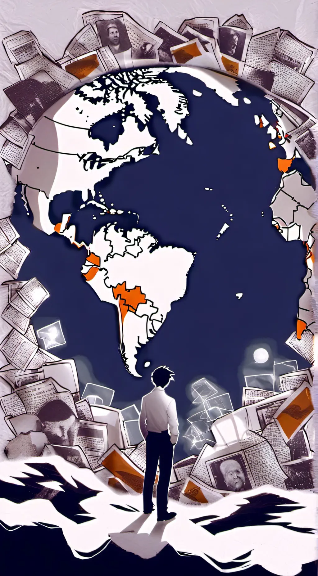 ai character: Gachiakuta  background