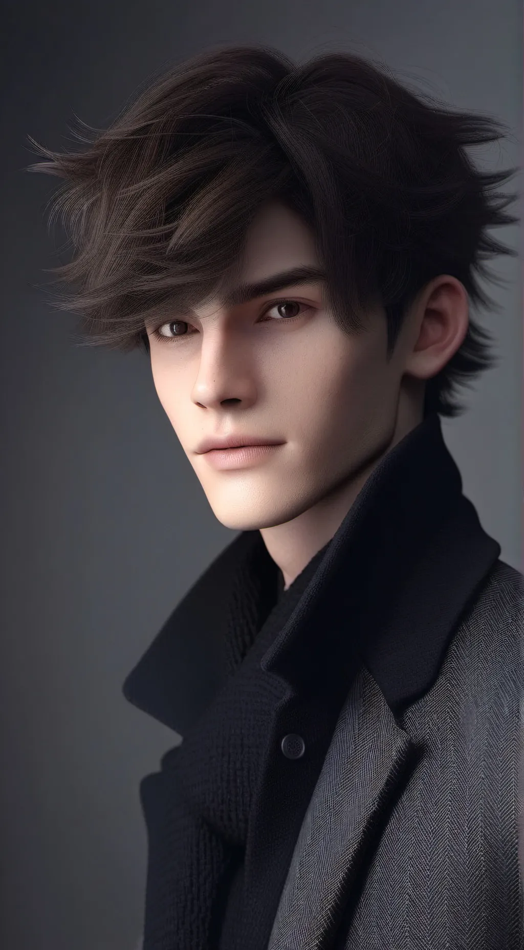 ai character: he dead background