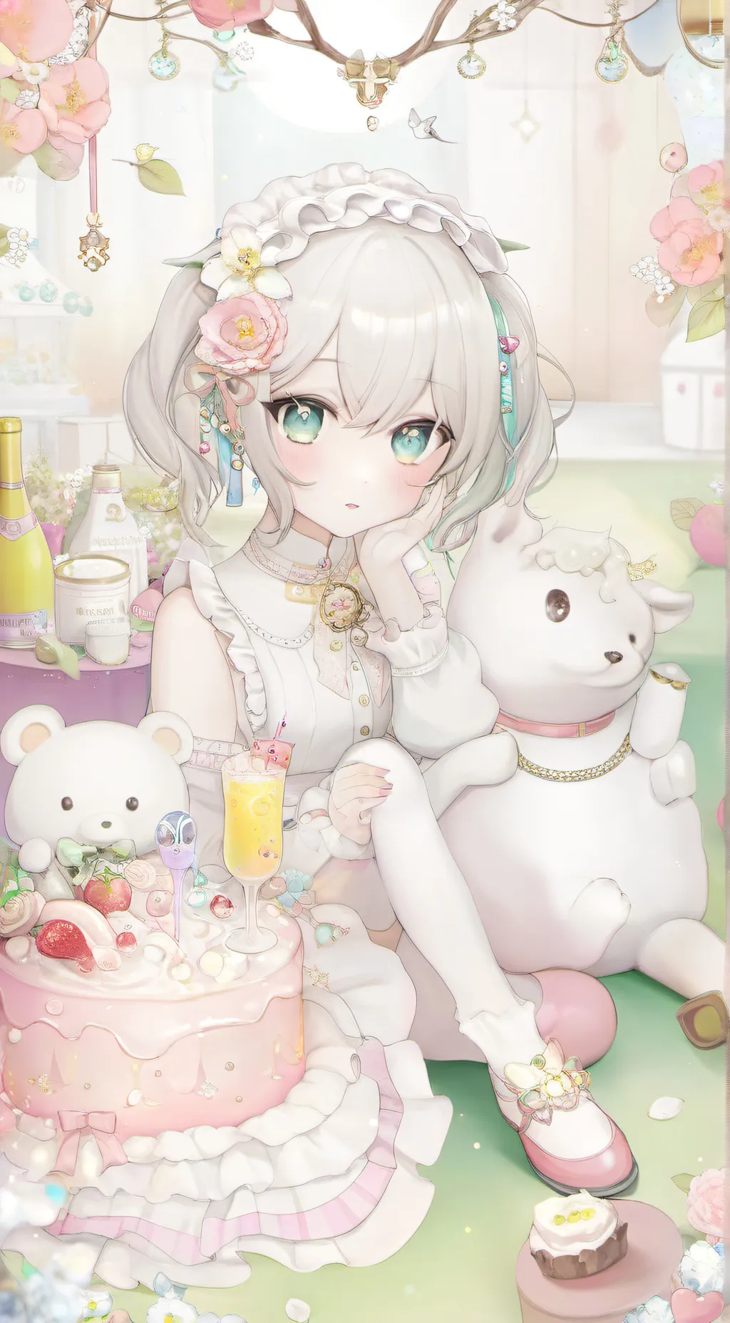 ai character: forsaken alcohol background