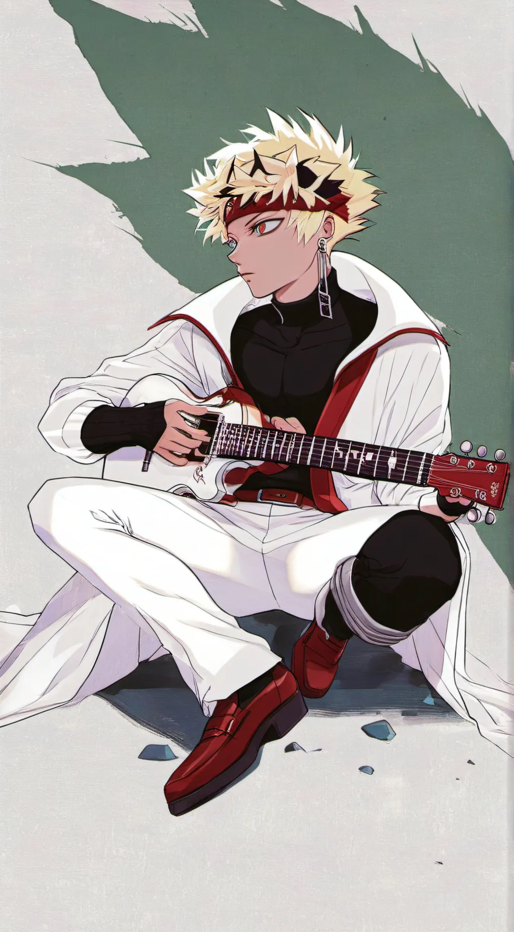 ai character: 🫦 Bakugo 🫦 background