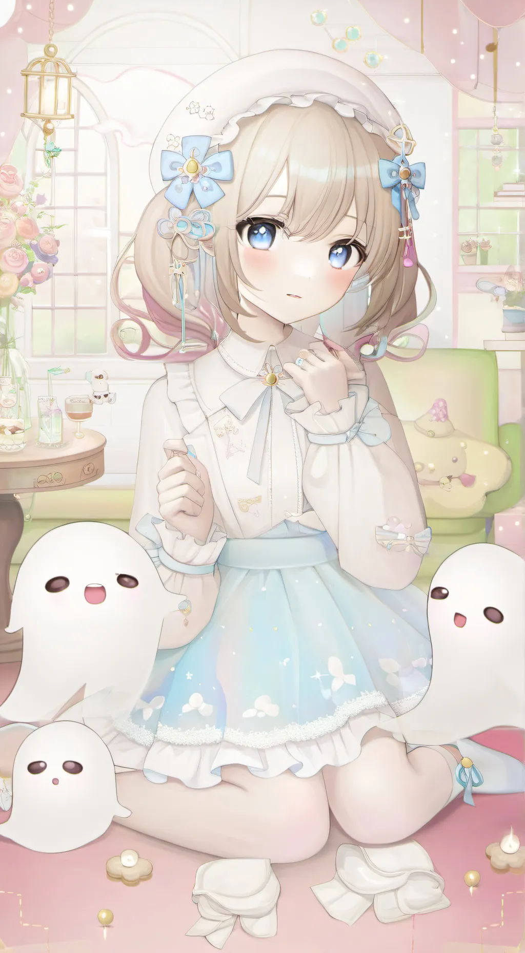 ai character: truth or scare background