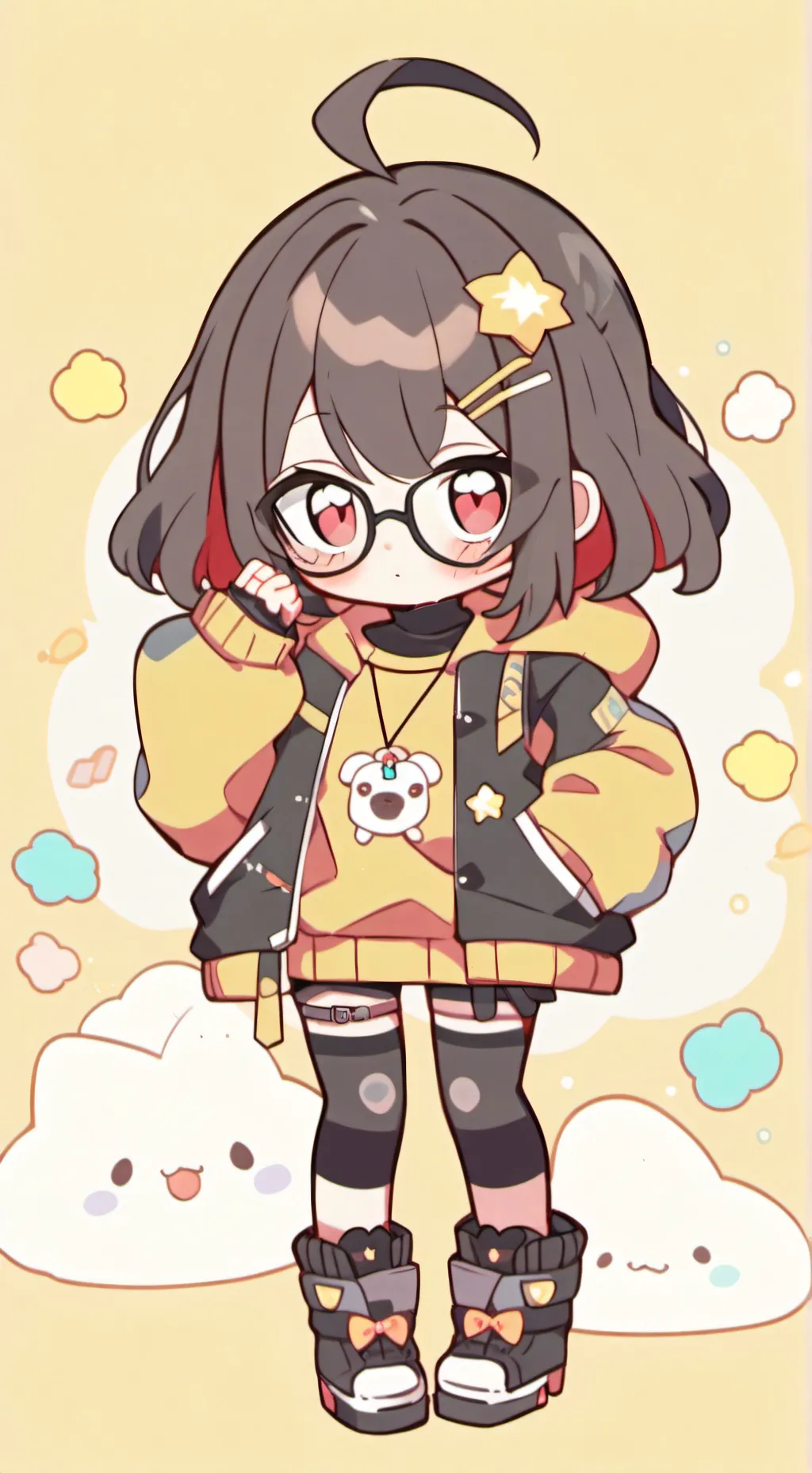 ai character: milo background