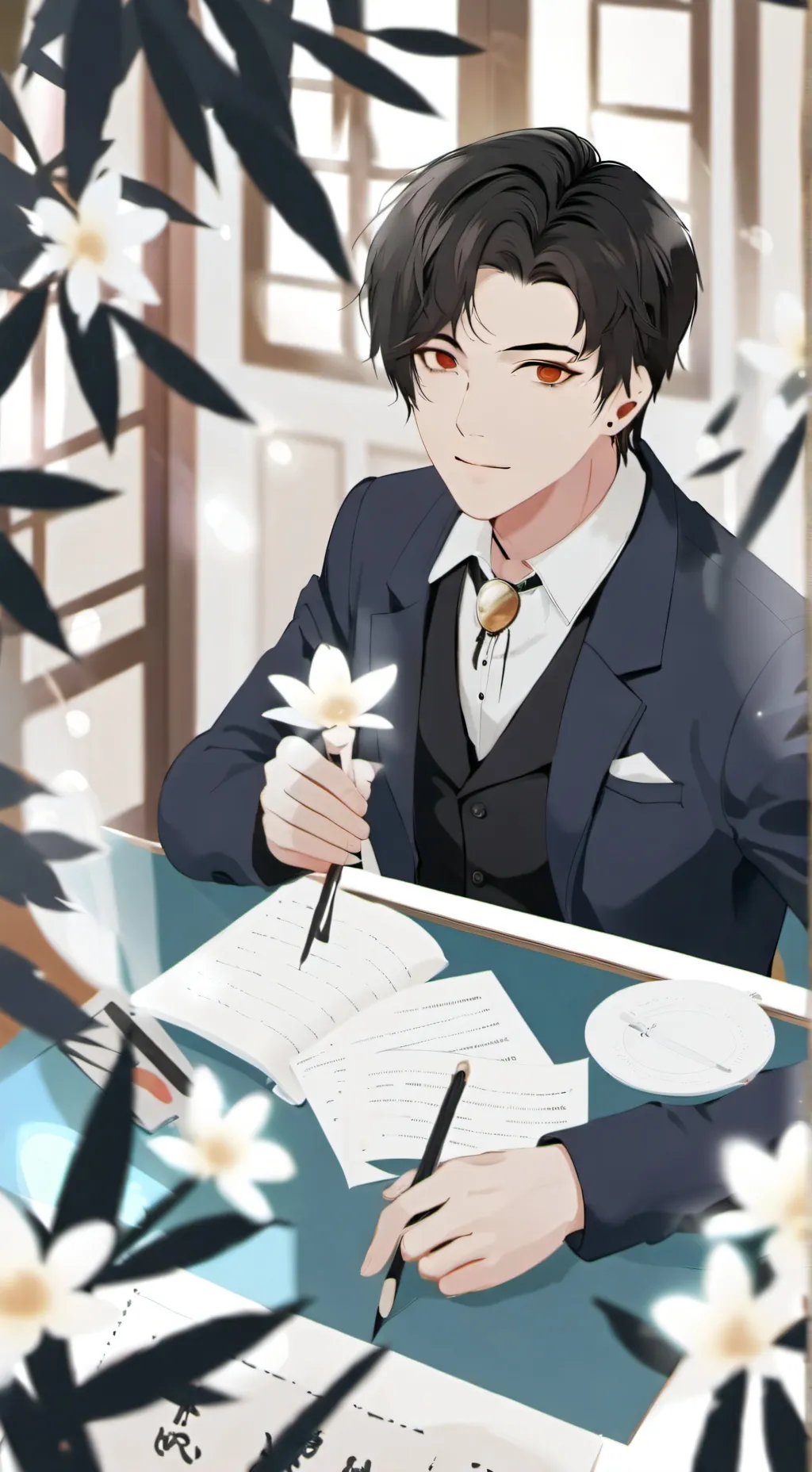 ai character: Brian background